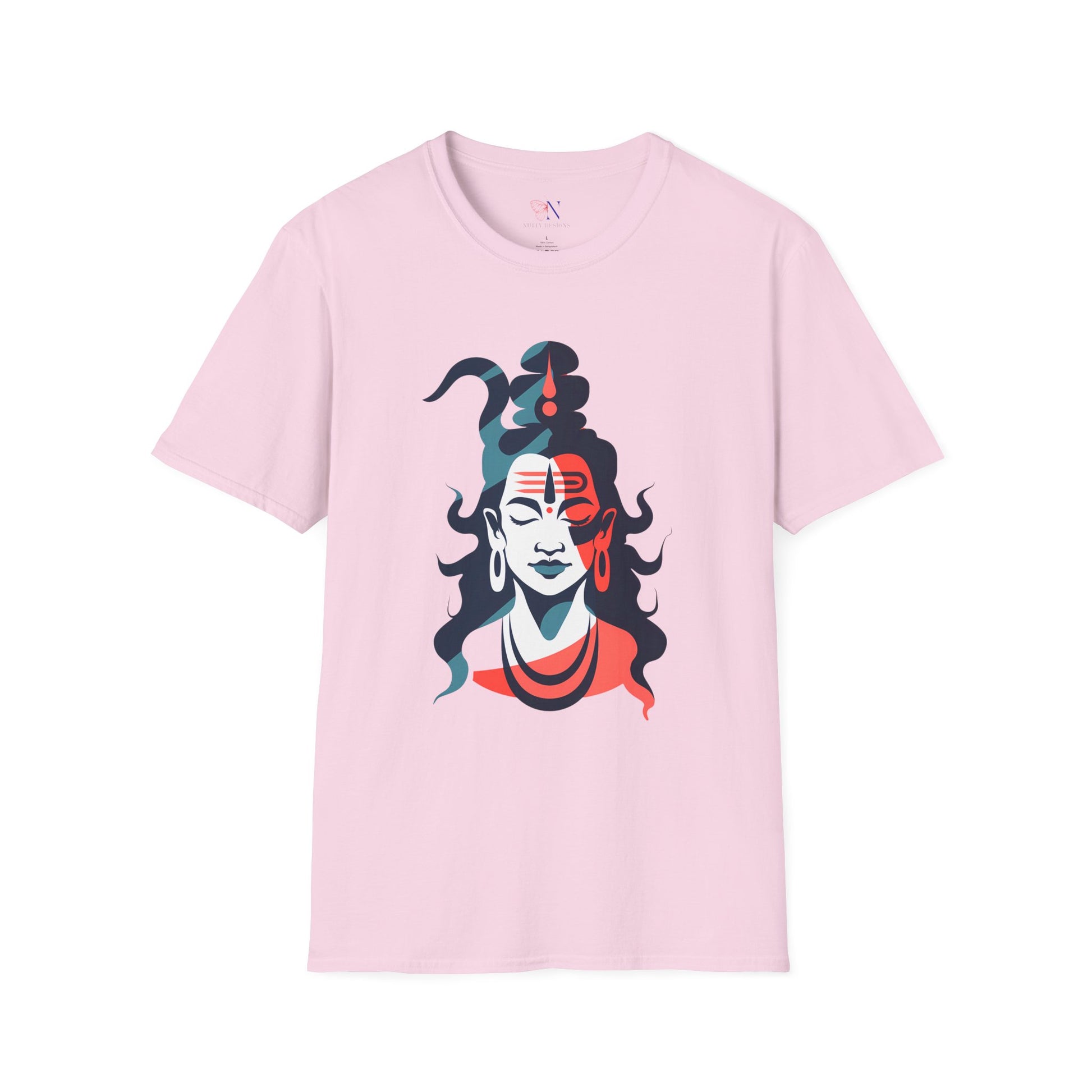 Lord Shiva , Hinduism Religious The Devine God T-Shirt Lifestyle Mockup | Nutty Designs