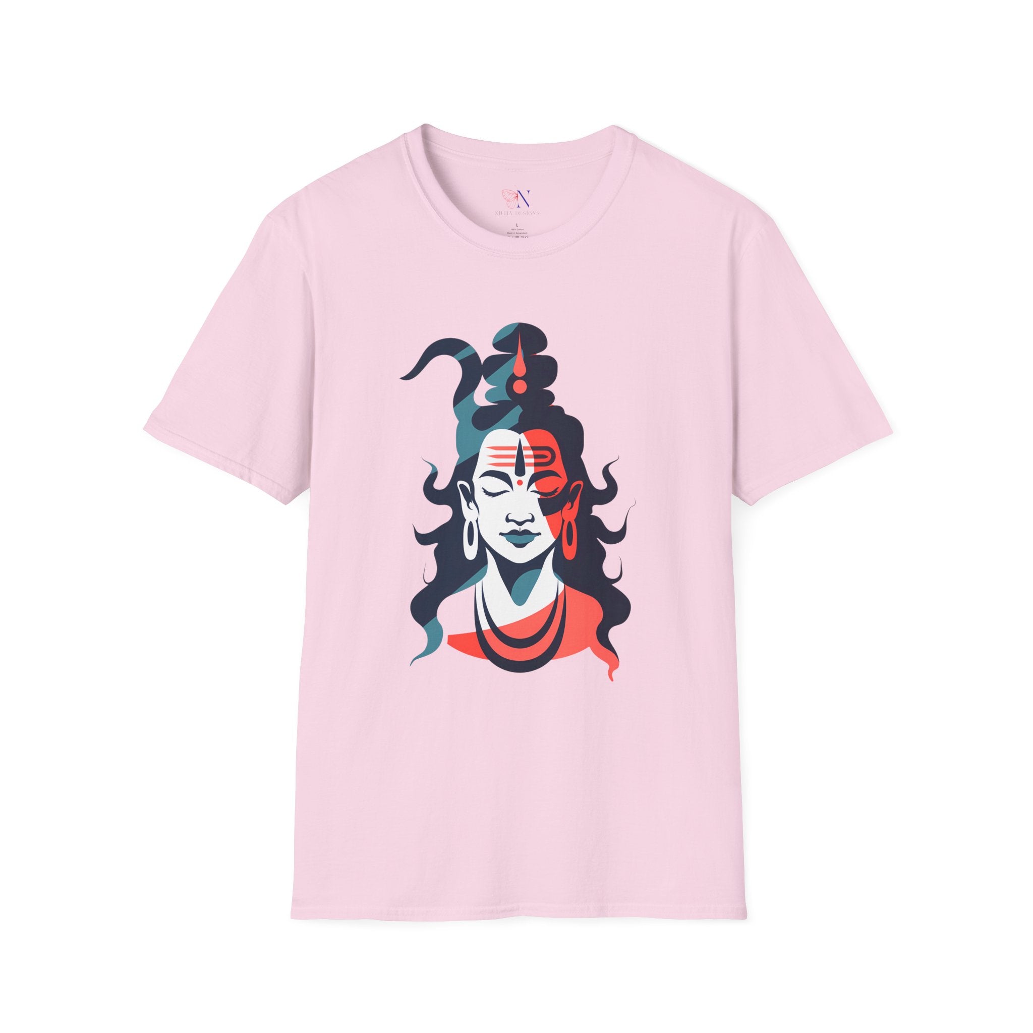 Lord Shiva , Hinduism Religious The Devine God T-Shirt Lifestyle Mockup | Nutty Designs