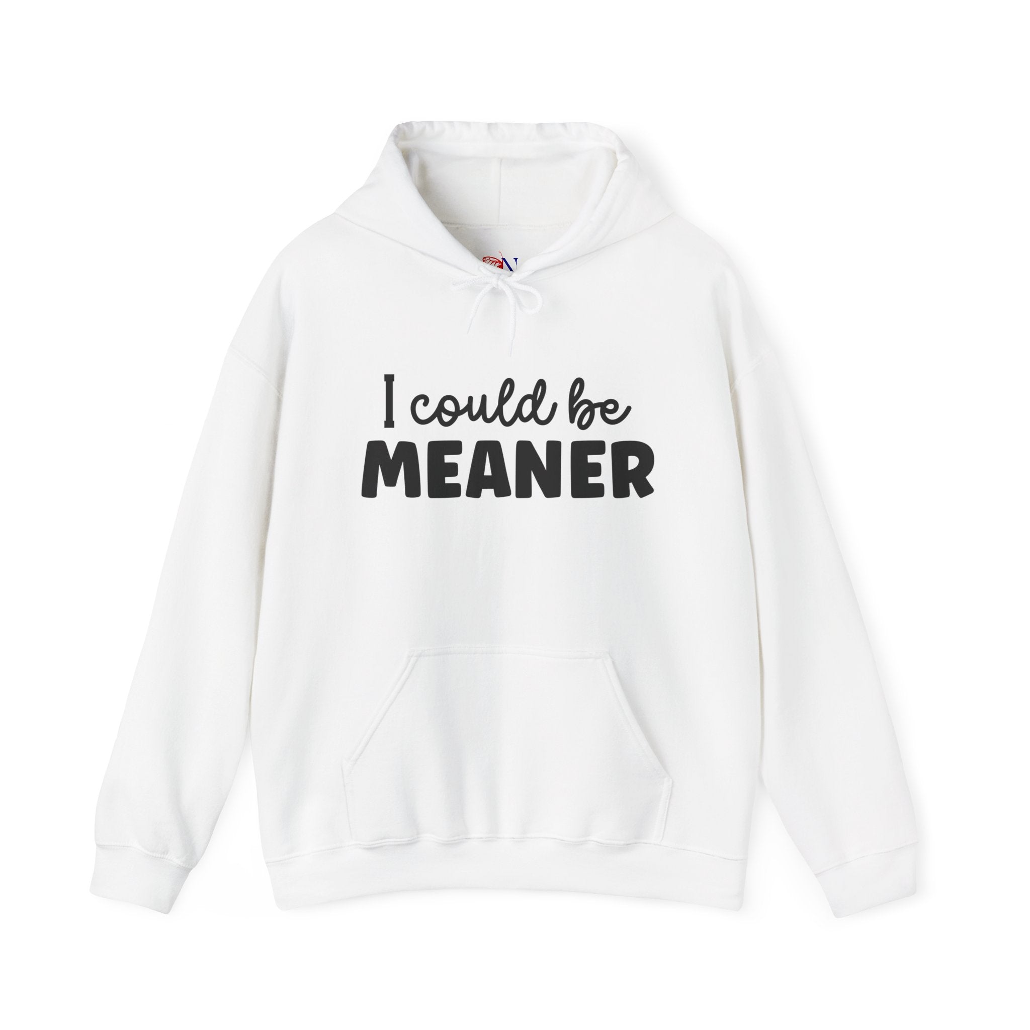 I Could Be Meaner Hoodie – Funny Sarcastic Graphic Pullover