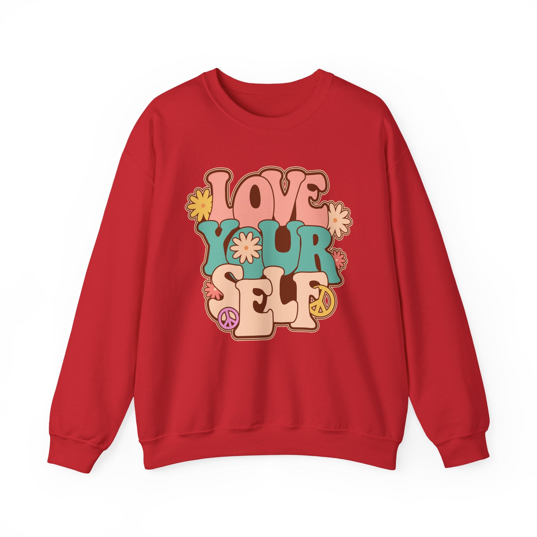 Retro Love Yourself sweatshirt