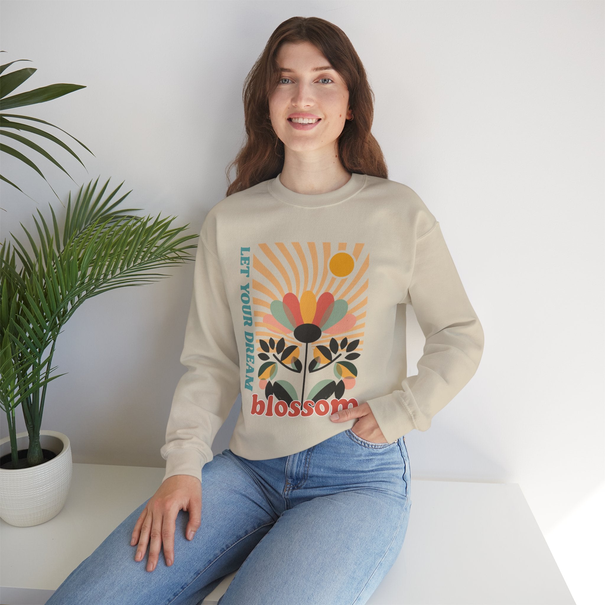 Let your dream blossom sweatshirt