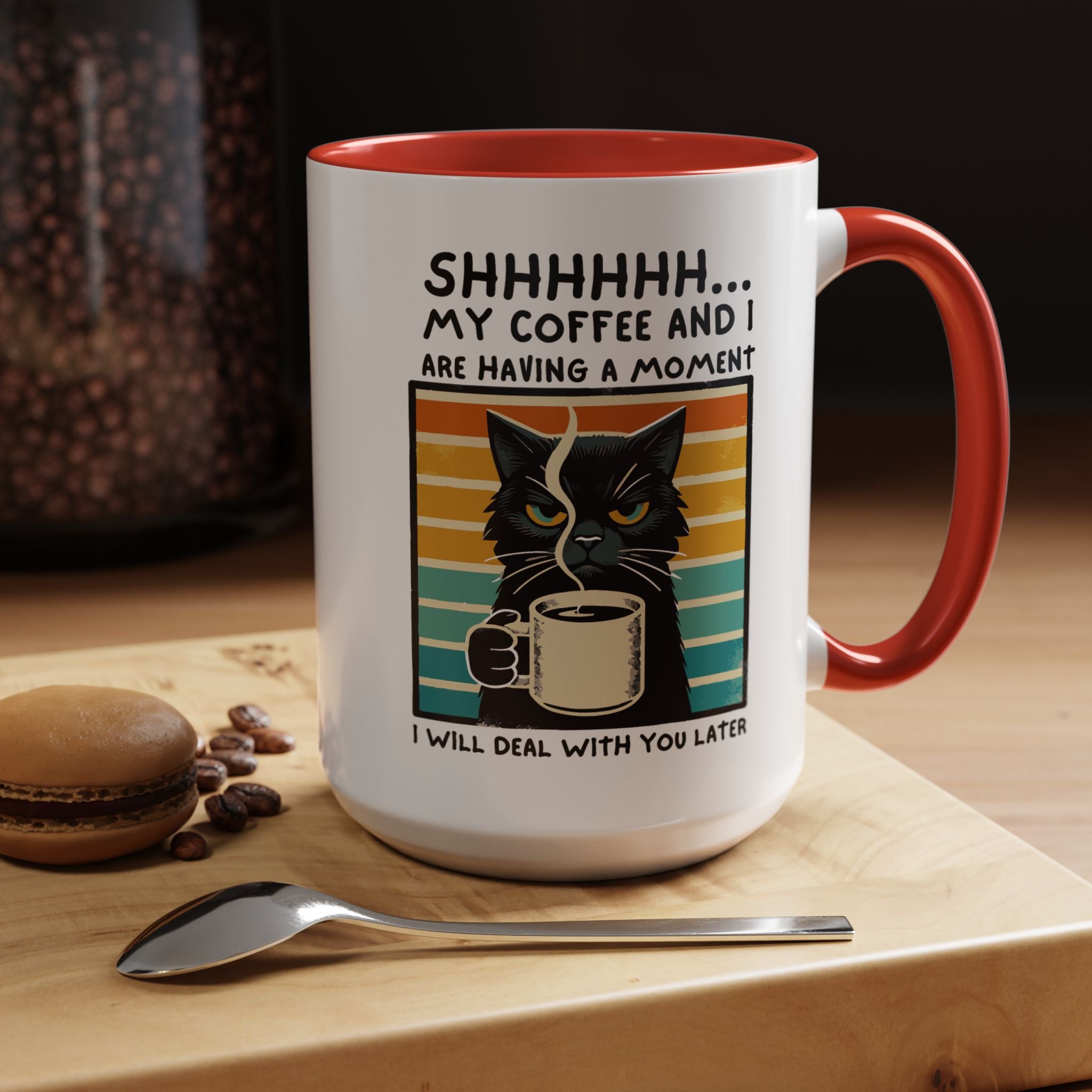 Funny Personalized Accent Coffee Mug