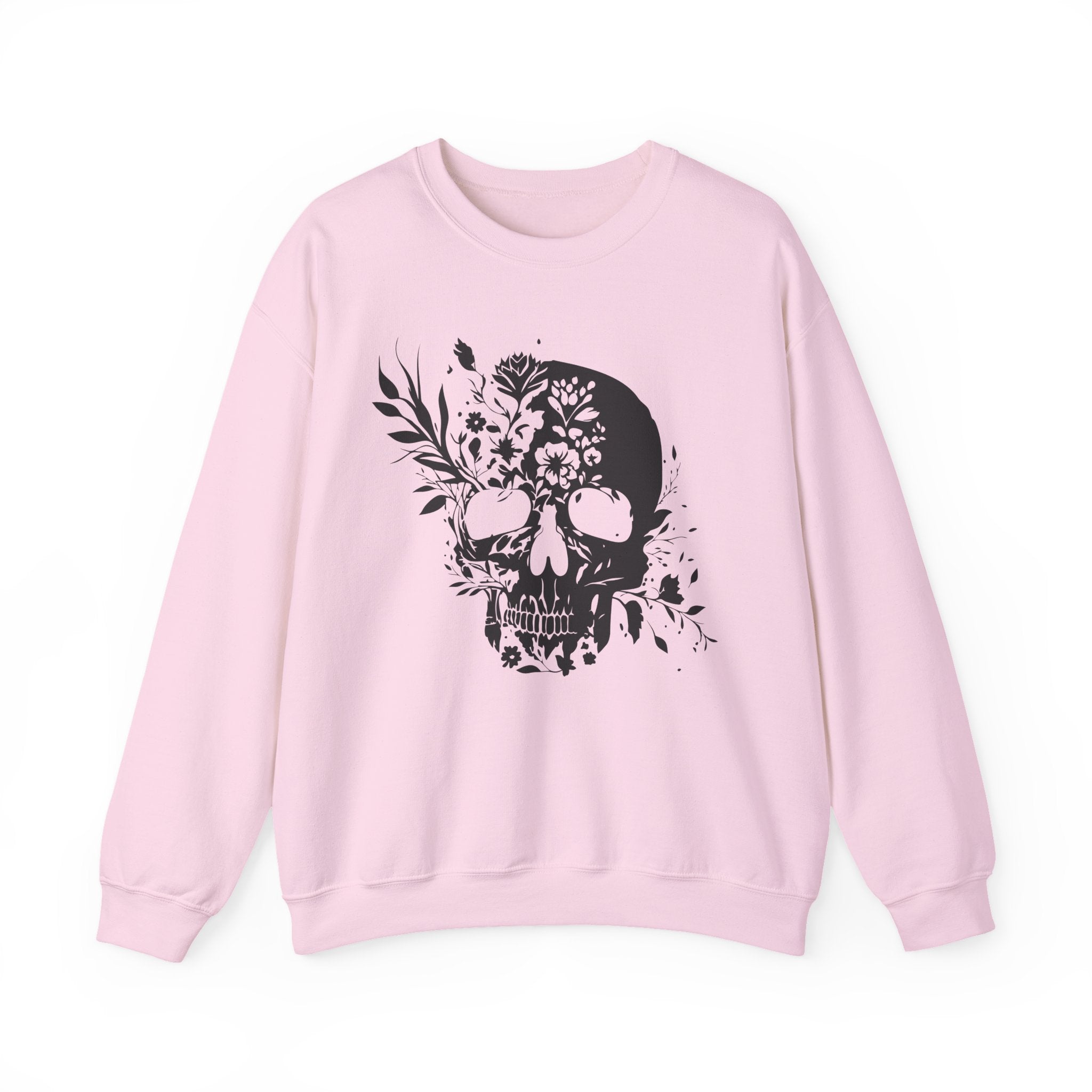 Skull Growing Flowers sweatshirt