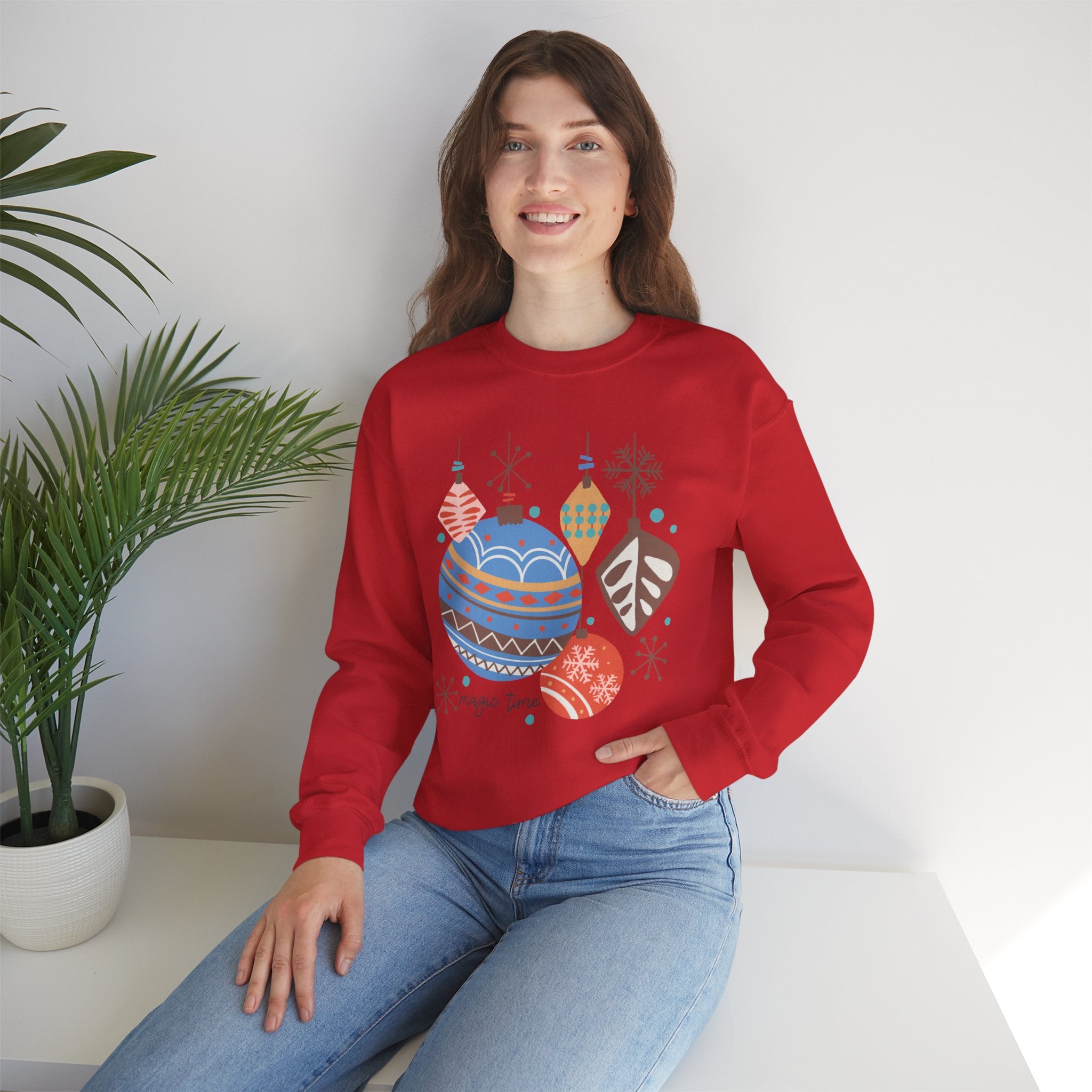 Winter Magic Time Christmas sweatshirt