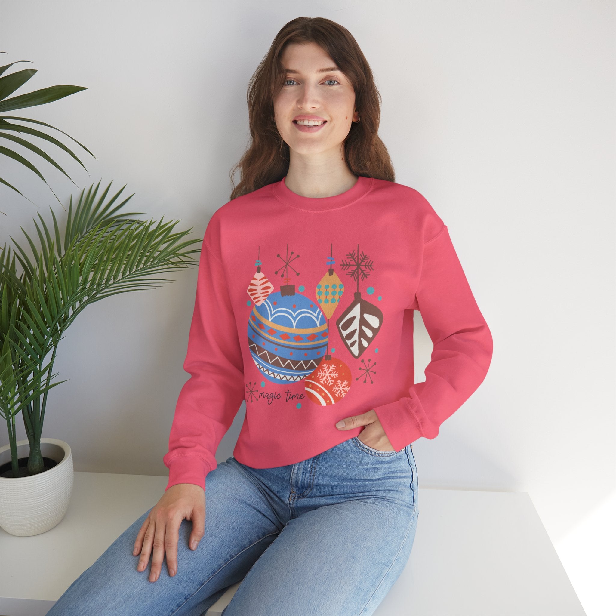 Winter Magic Time Christmas sweatshirt
