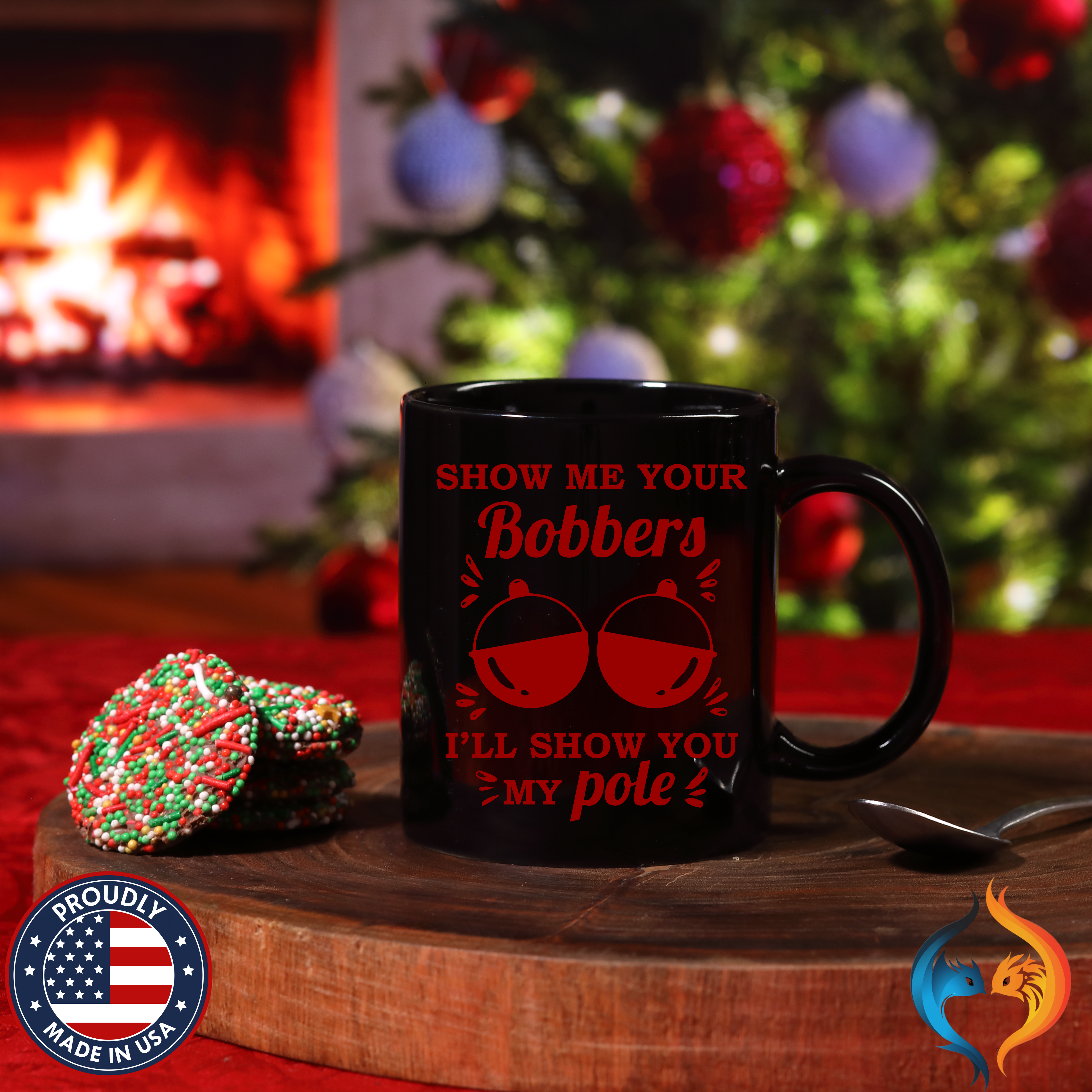 Show Me Your Bobbers Mug Lifestyle Mockup | Nutty Designs