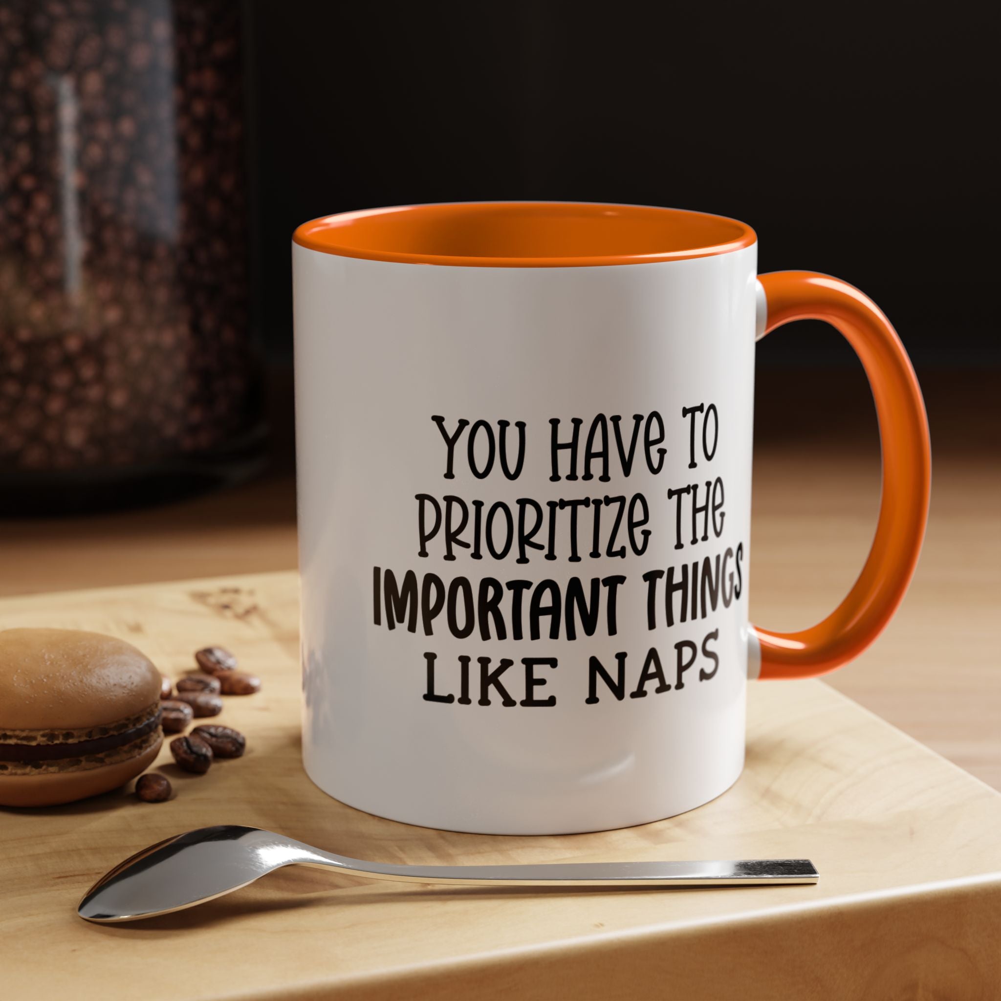 Important Things | Funny Coffee Mug, Sarcastic Tea Cup, Unique Gift Idea