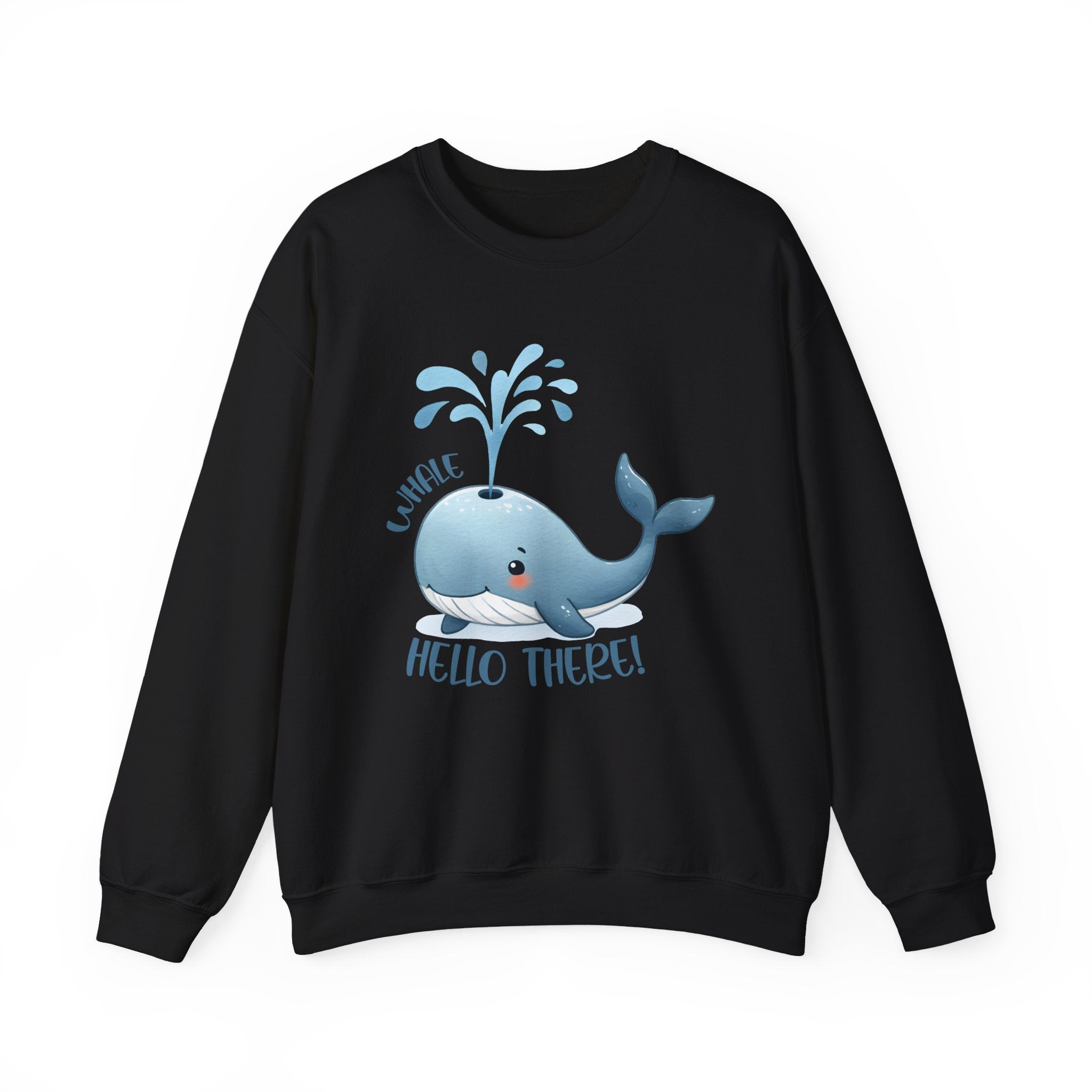 Whale Hello There Sweatshirt - Unisex Crewneck