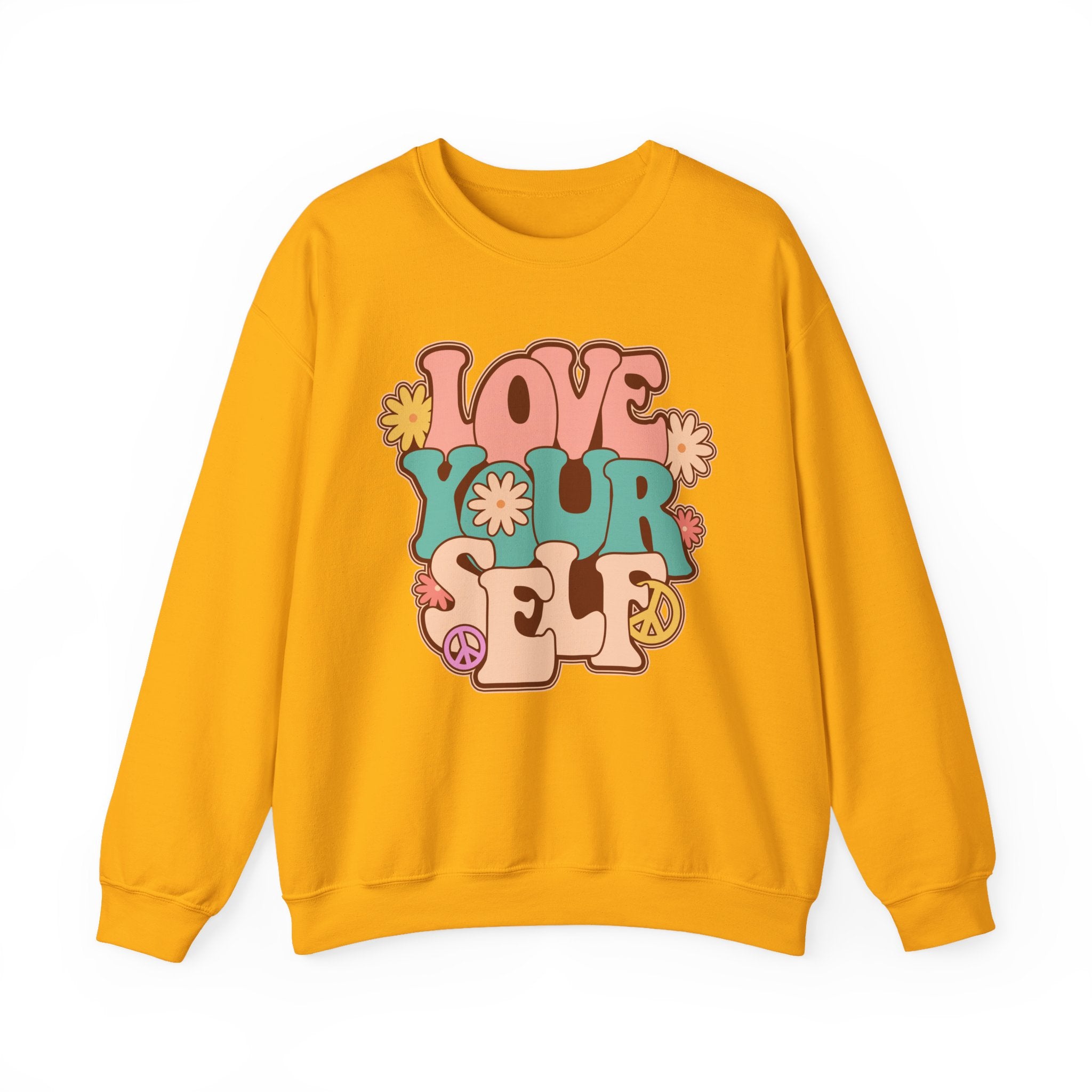 Retro Love Yourself sweatshirt