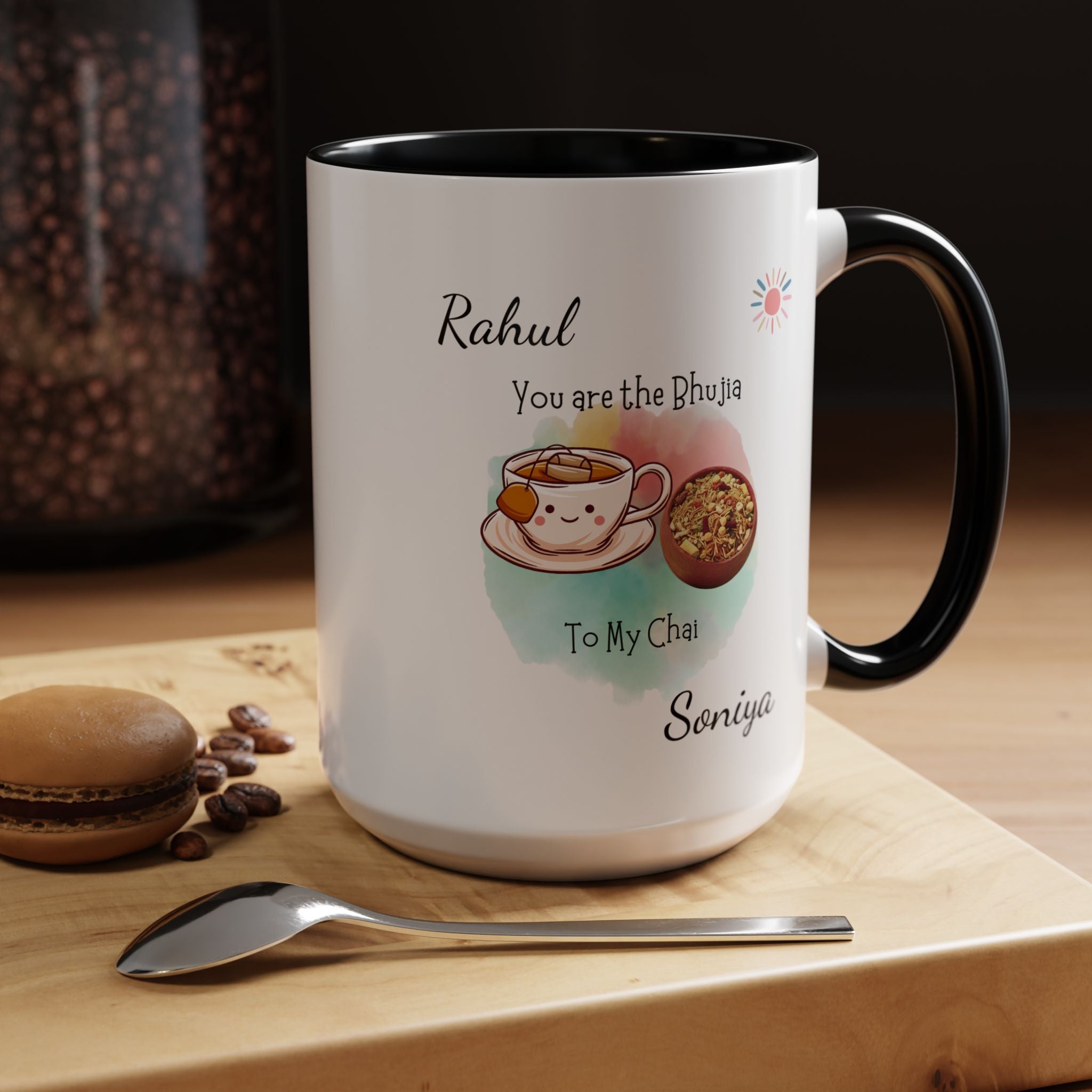 You Are Bujiya To My Chai Mug Lifestyle Mockup | Nutty Designs