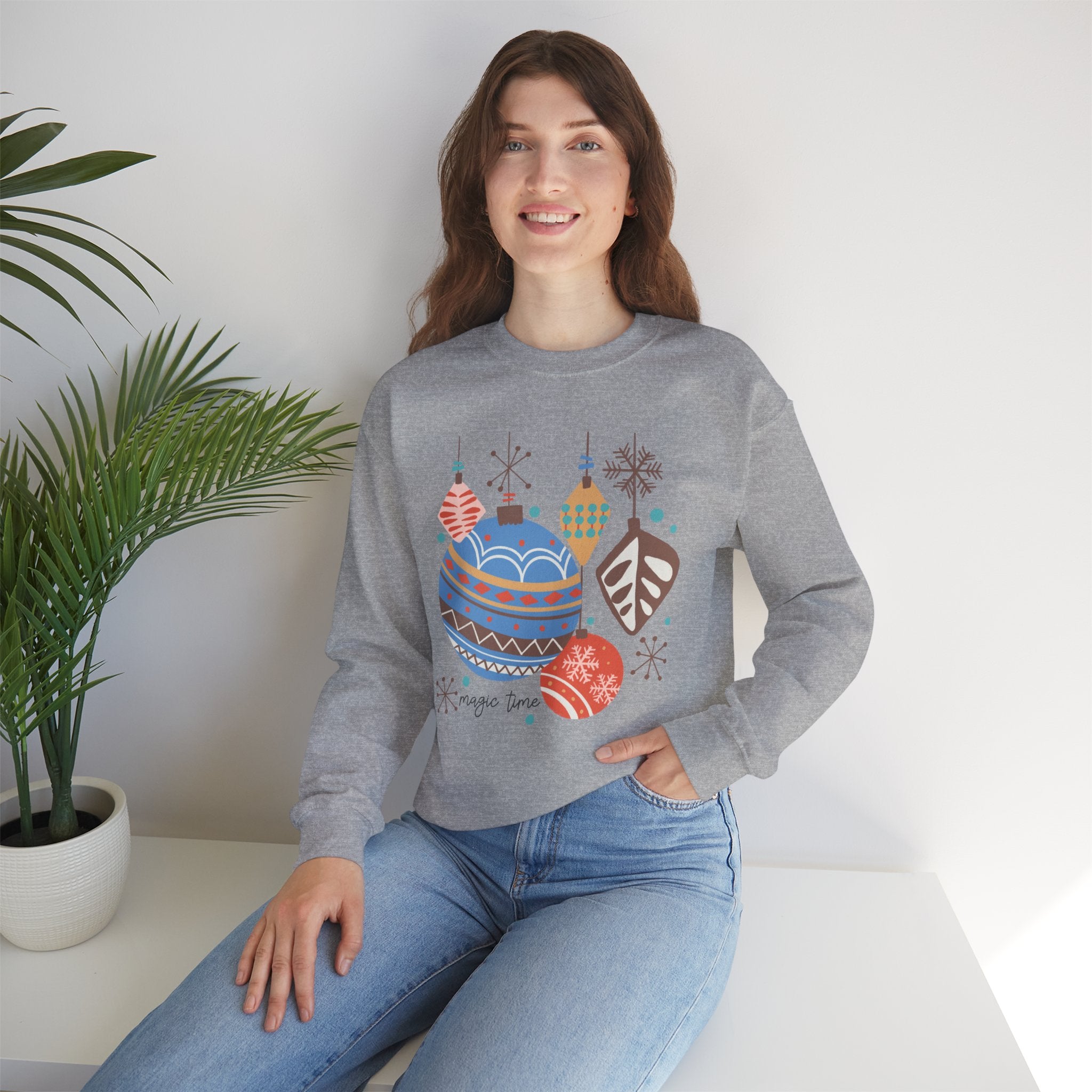 Winter Magic Time Christmas sweatshirt