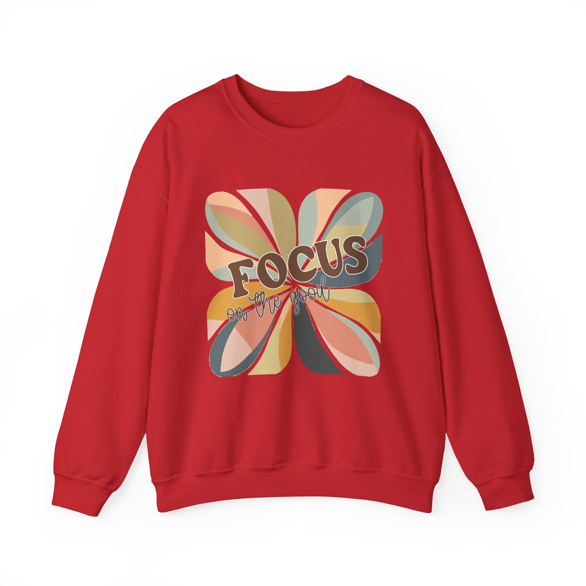 Positive Vibes Sweatshirt, Inspirational Jumper, Motivational Pullover, Good Vibes Apparel, Focus on the Good Shirt