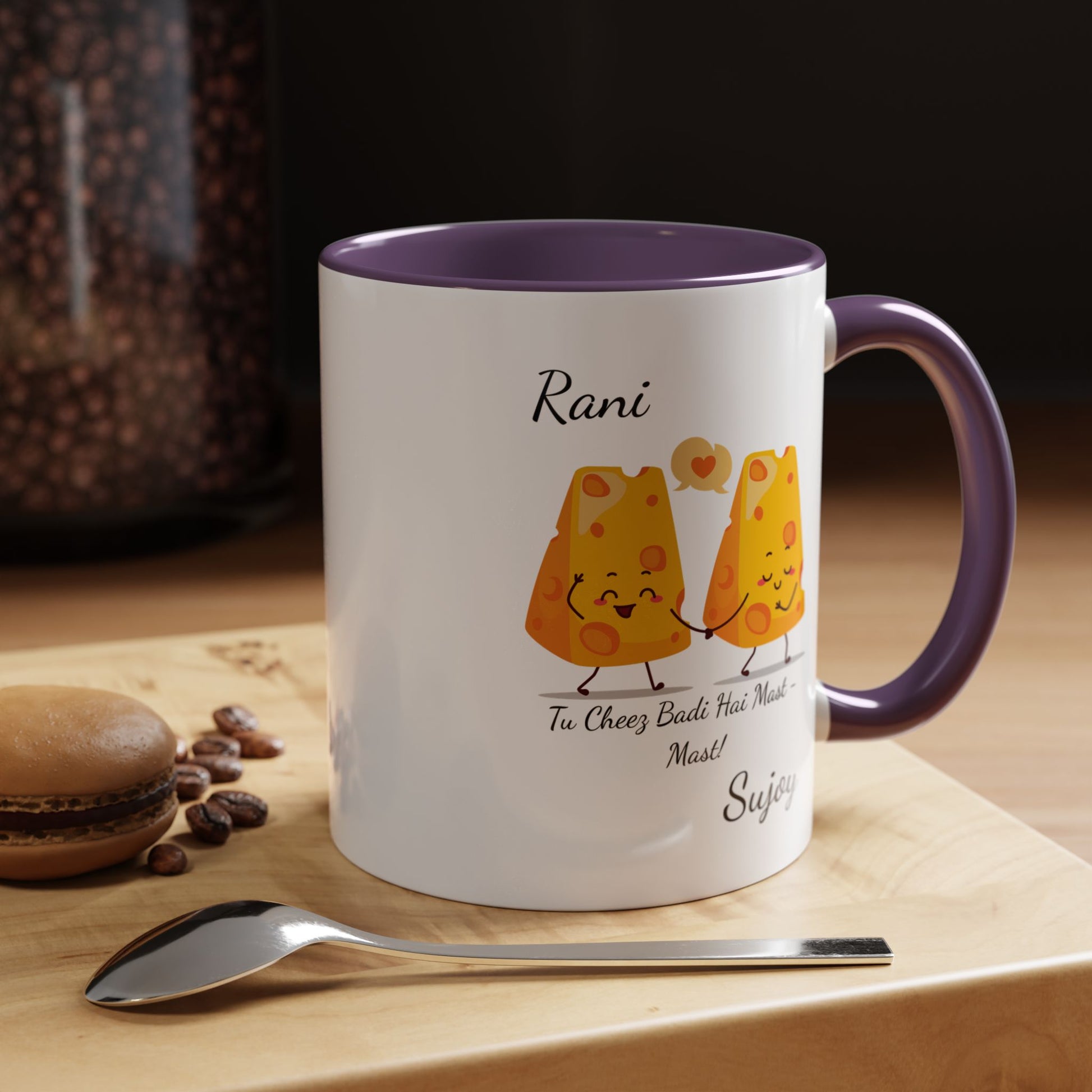 Tu Cheez Badi Hai Mast Mug Lifestyle Mockup | Nutty Designs
