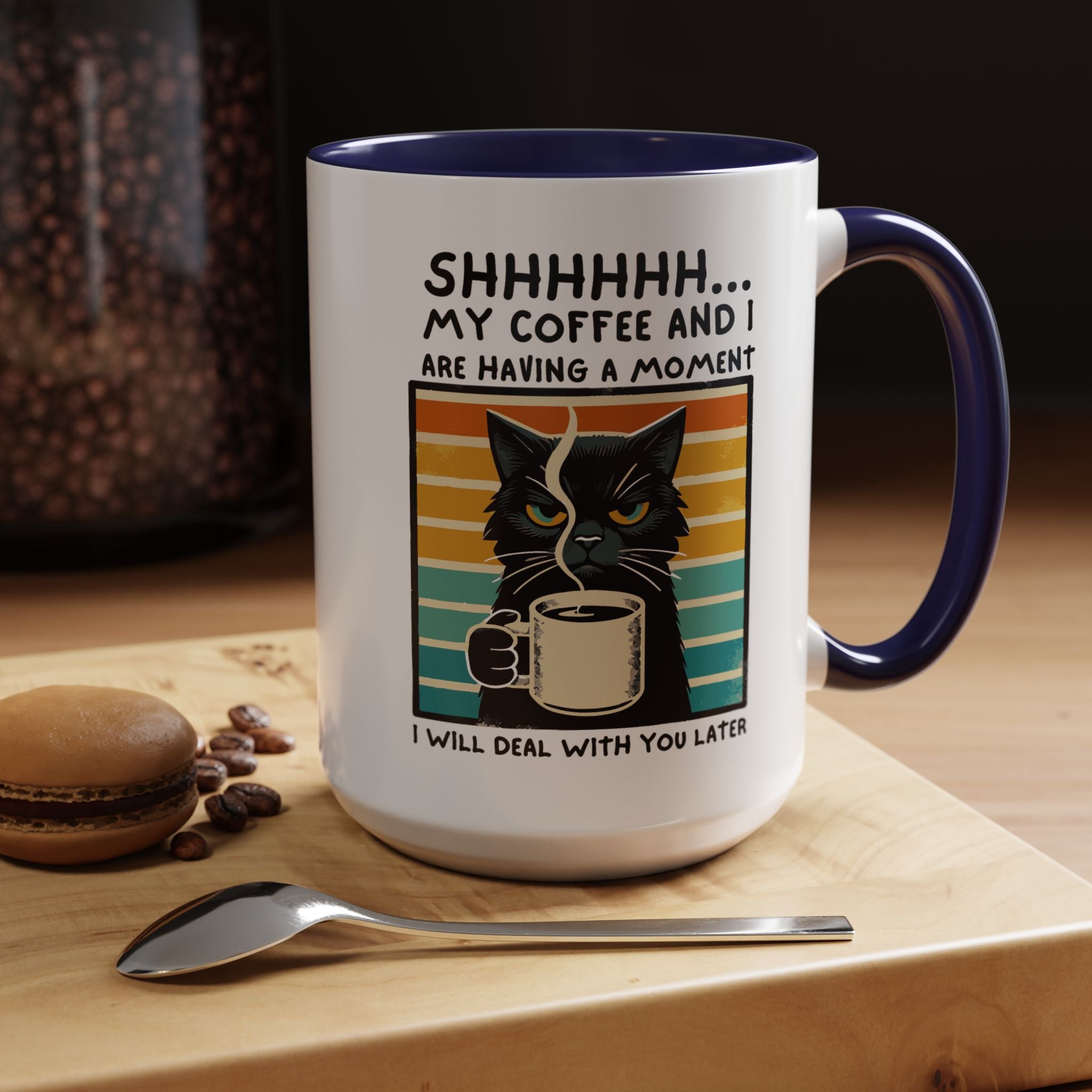 Funny Personalized Accent Coffee Mug