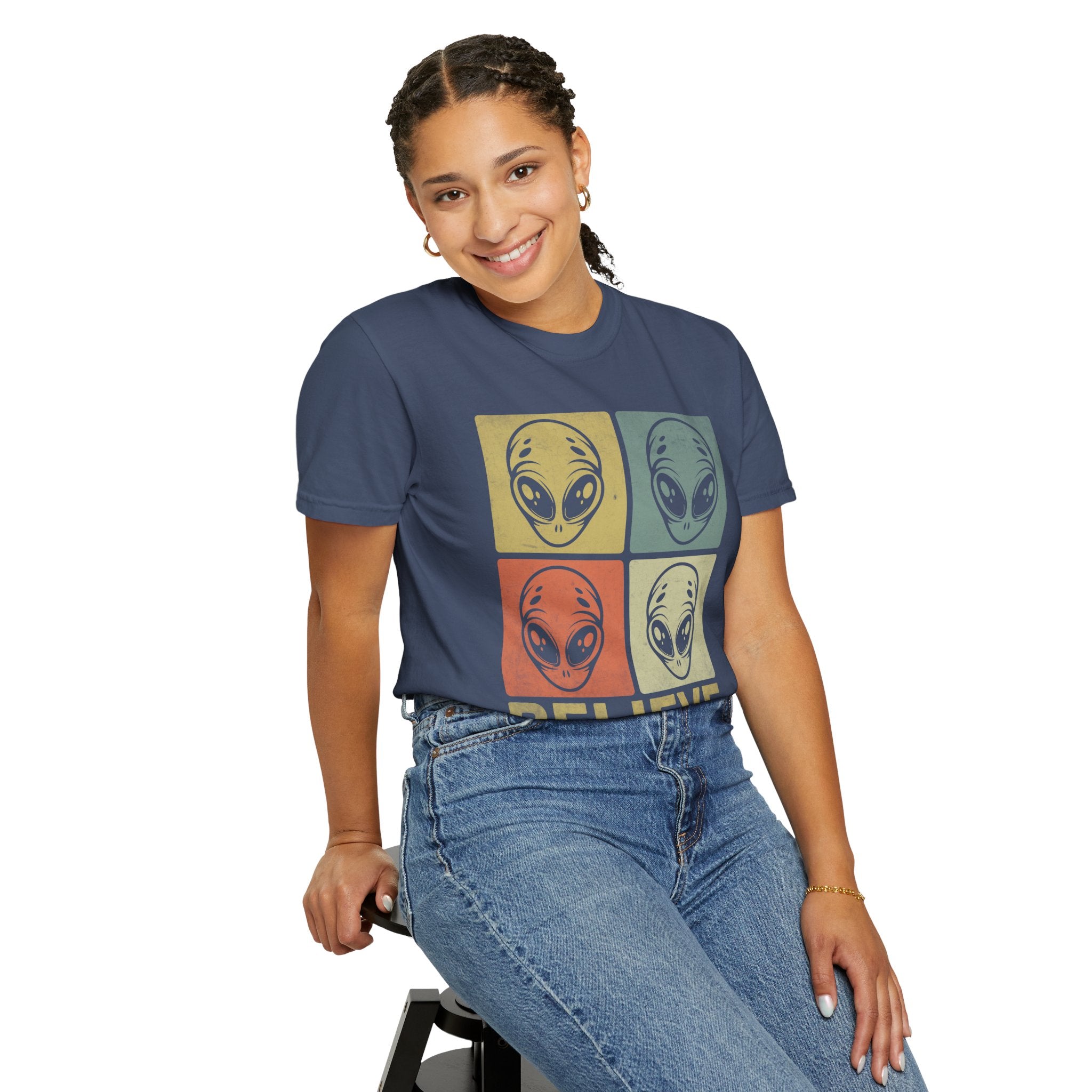 Believe, Zombie Apocalypse T-Shirt - Undead Horror Gift for Fans - Zombie and Undead Shirt - Apocalypse Shirt,  Halloween Unisex T-shirt