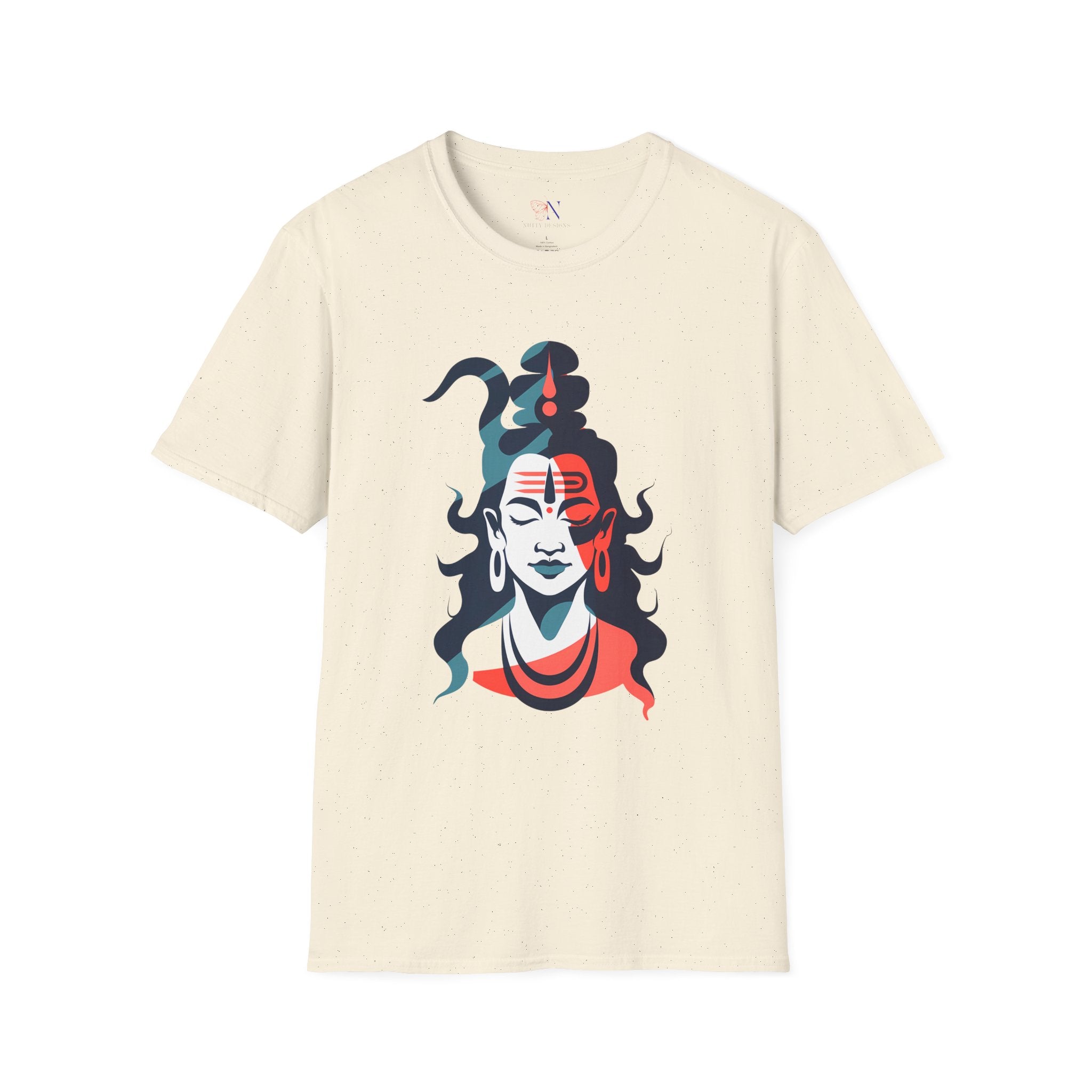 Lord Shiva , Hinduism Religious The Devine God T-Shirt Lifestyle Mockup | Nutty Designs