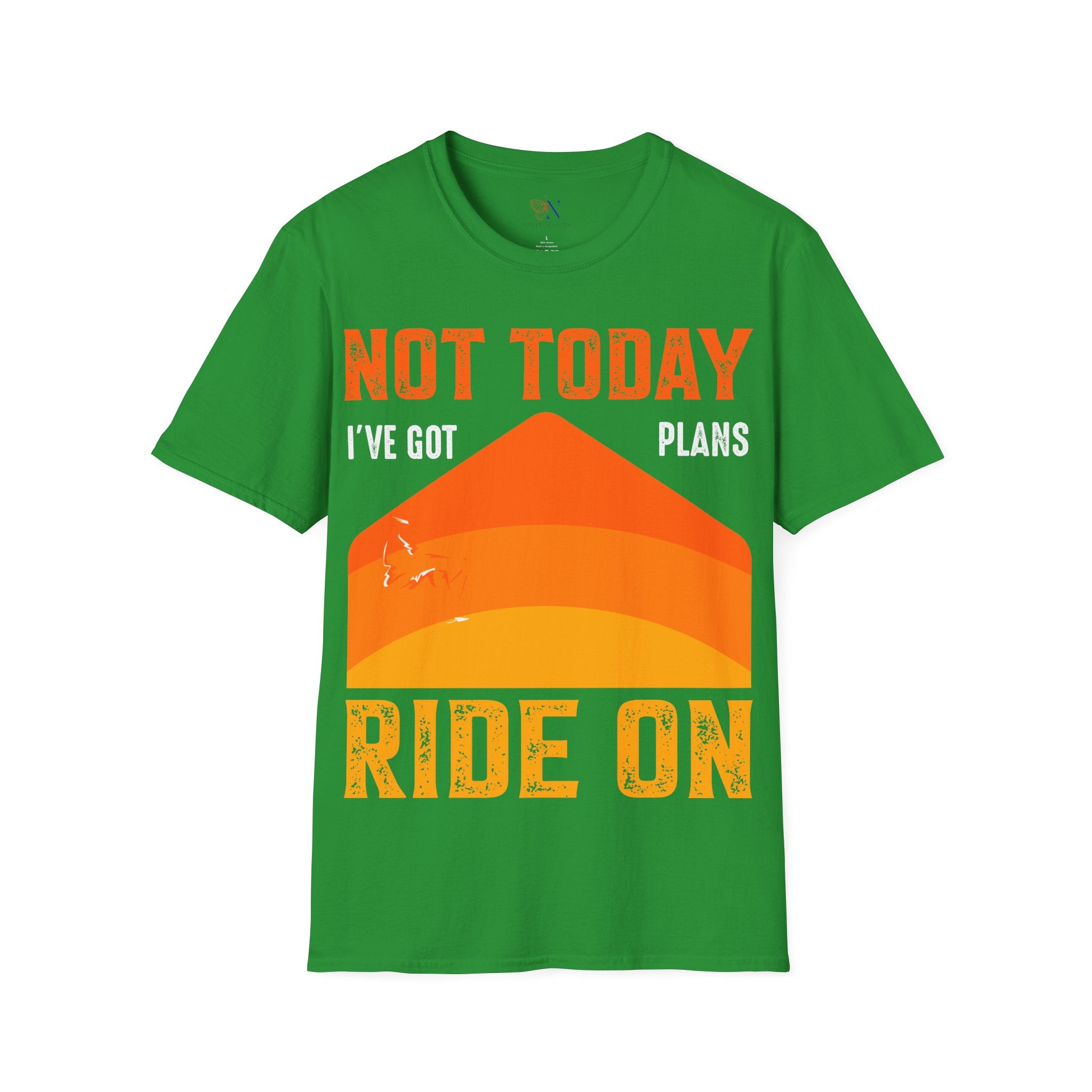 Not Today, I've Got Plans, Ride On, Biking Retro style gift Tshirt, Bikers Tee, Bike Lover Gift, Bicycle Sport, Gift for him Unisex T-shirt