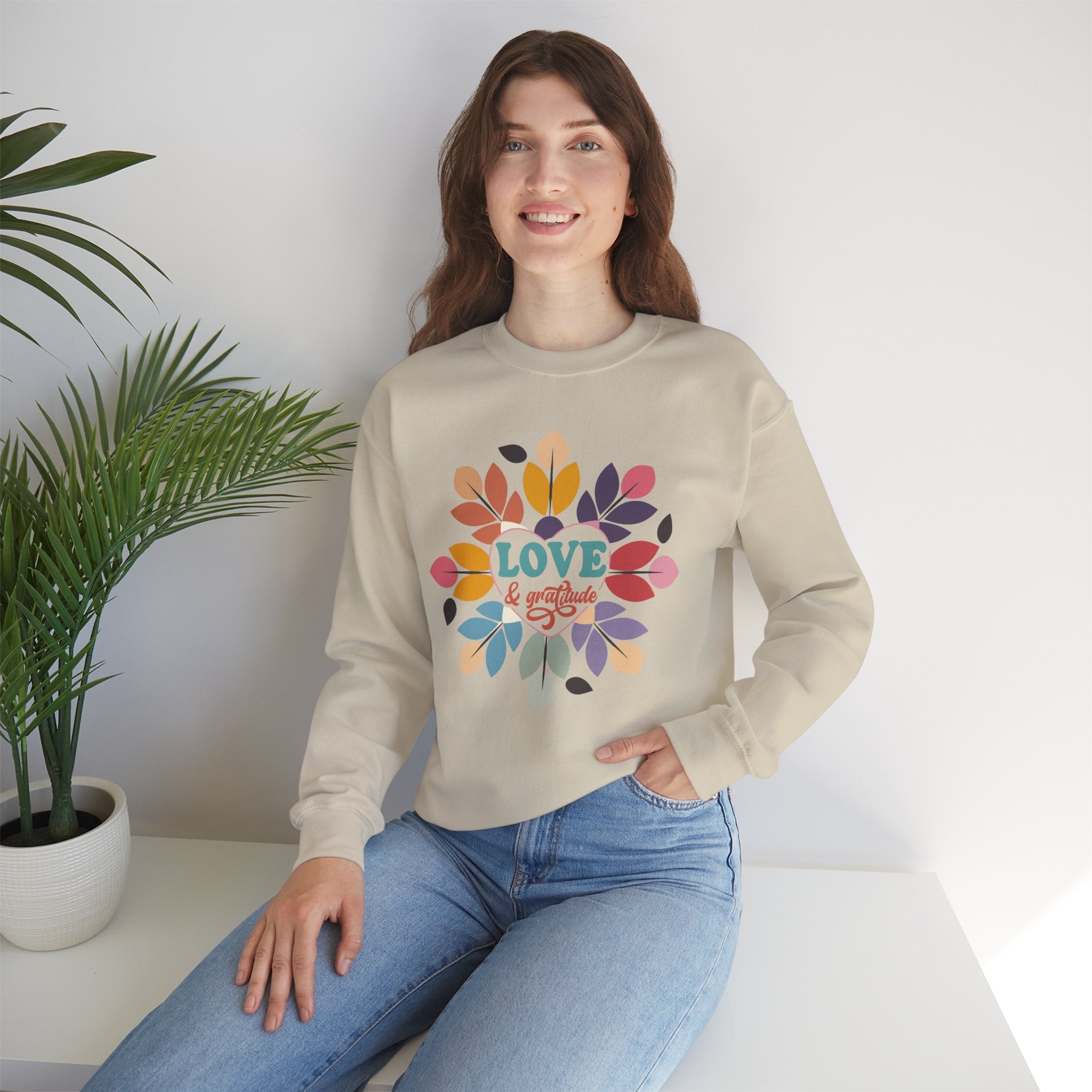 Love & Gratitude Thanksgiving Sweatshirt