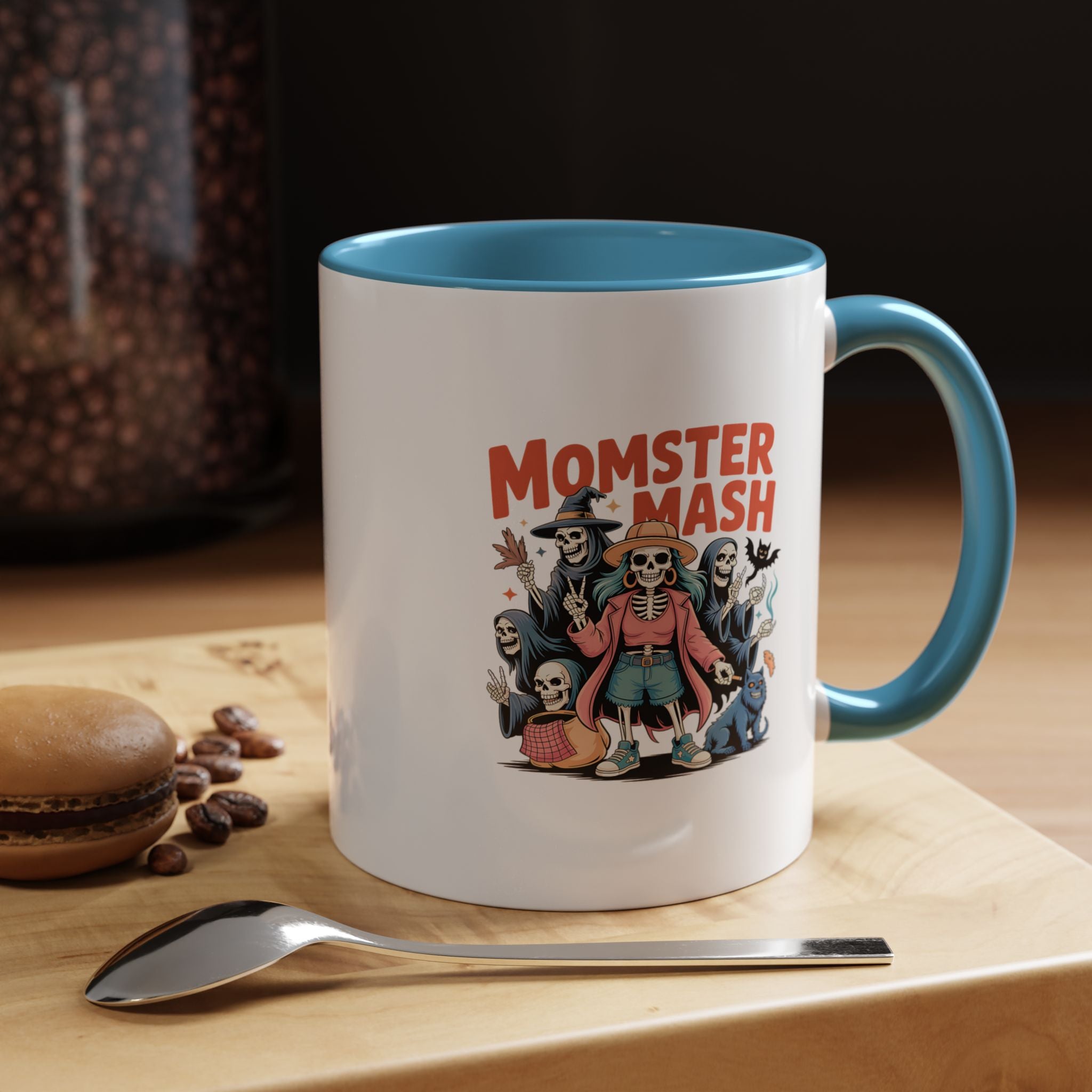 Momster Mash | Funny Coffee Mug, Sarcastic Tea Cup, Unique Gift Idea