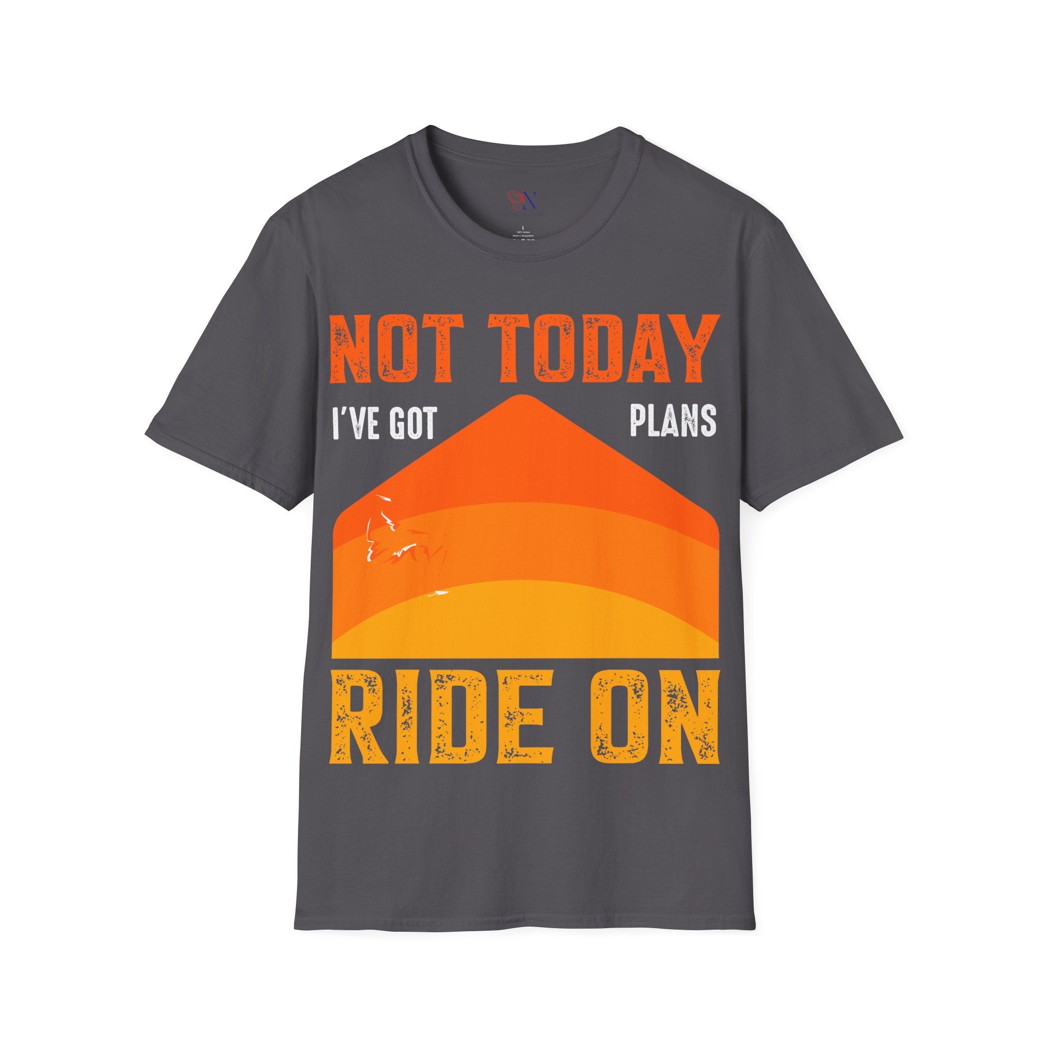 Not Today, I've Got Plans, Ride On, Biking Retro style gift Tshirt, Bikers Tee, Bike Lover Gift, Bicycle Sport, Gift for him Unisex T-shirt