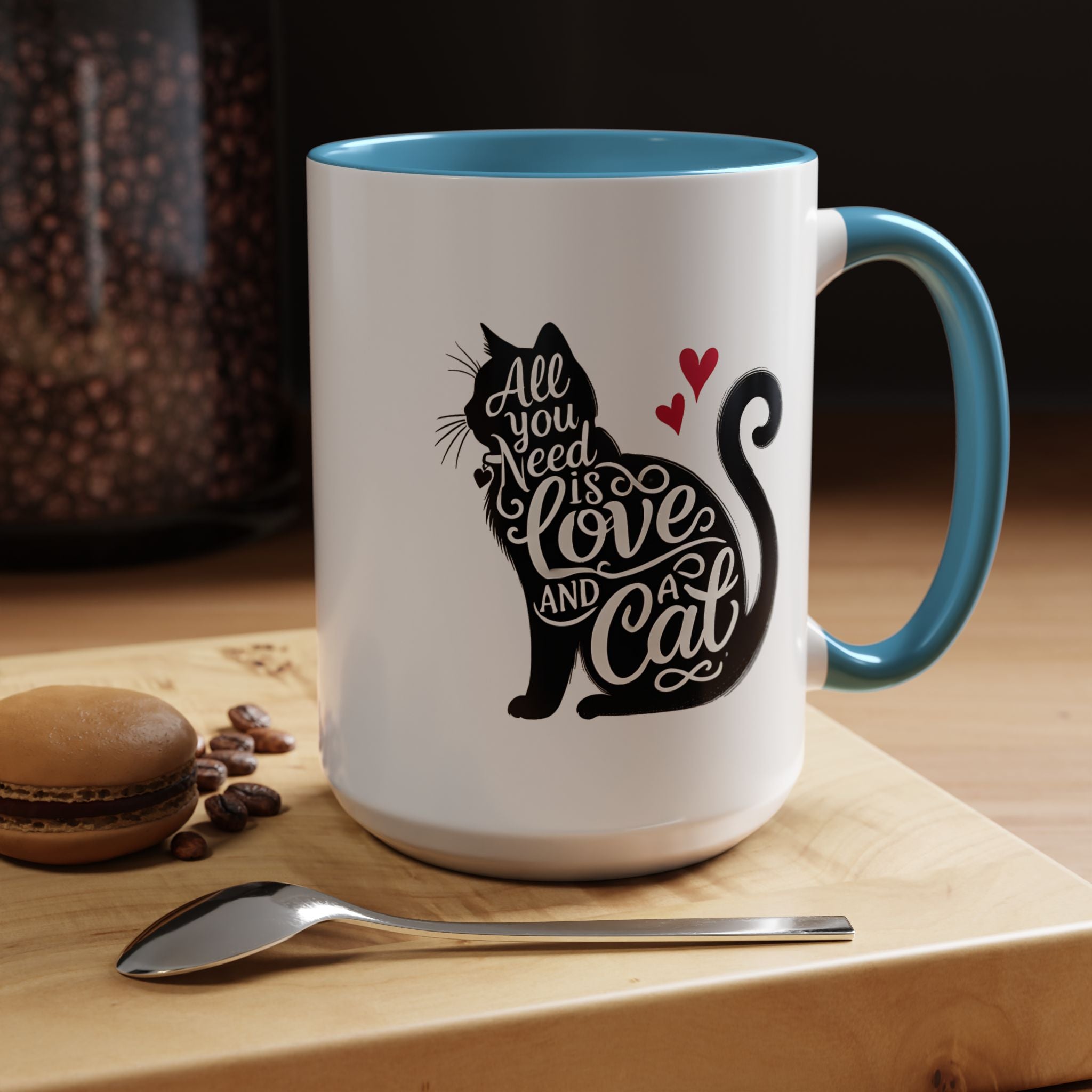 All You Need Is Love And A Cat Mug