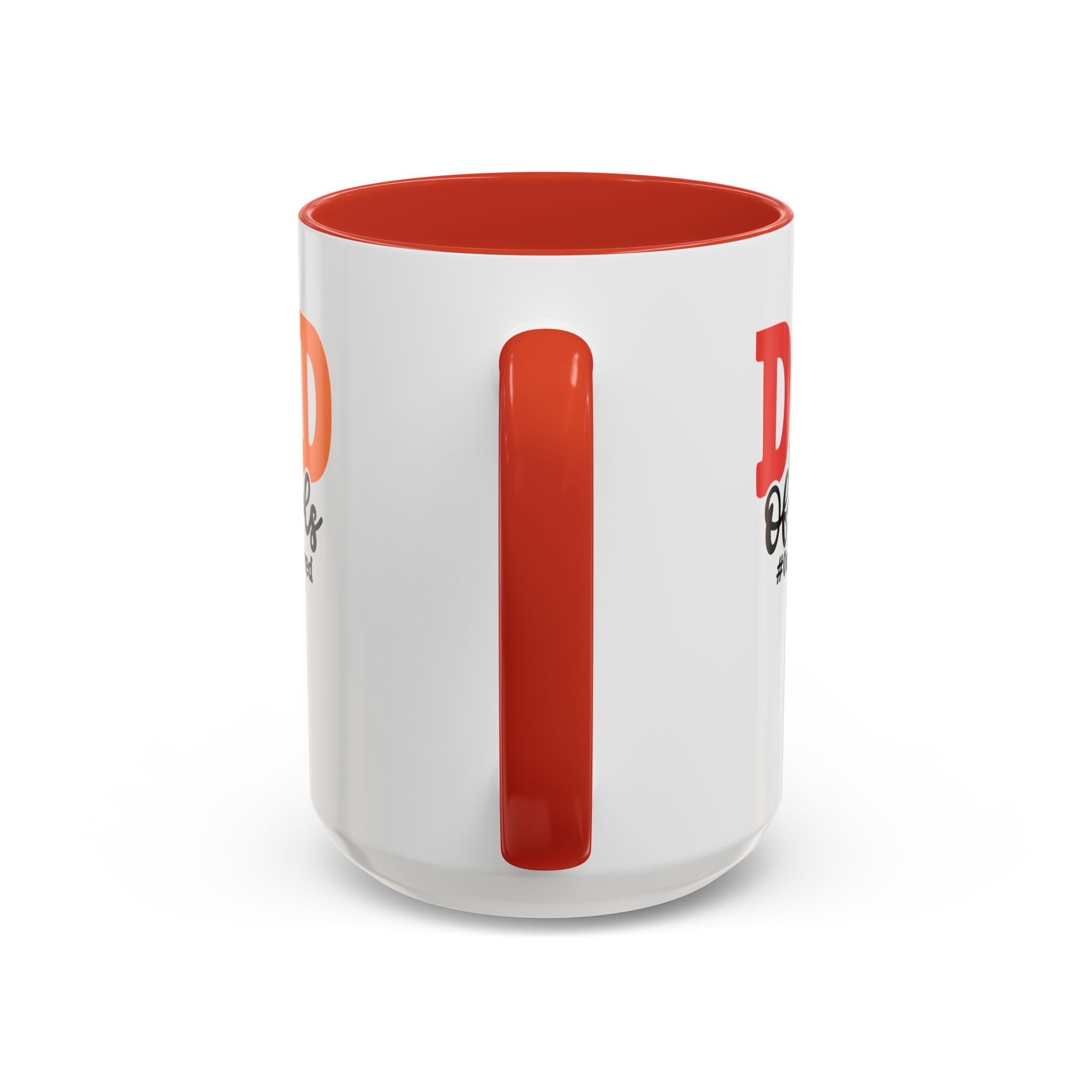 Dad of girls #outnumbered Mug - Funny Dad Gift