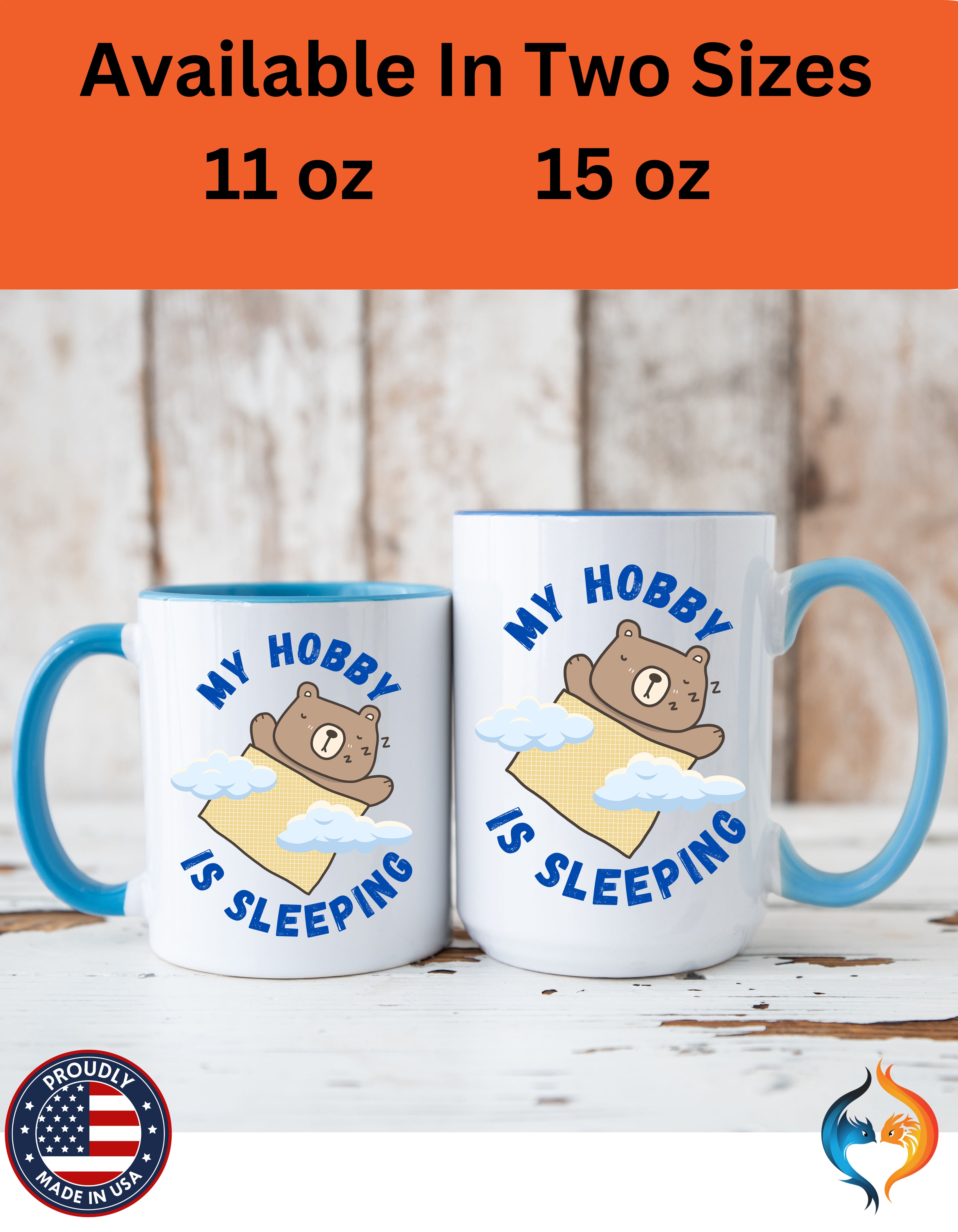My Hobby Is Sleeping , Tea Mug Product Photo | Nutty Designs