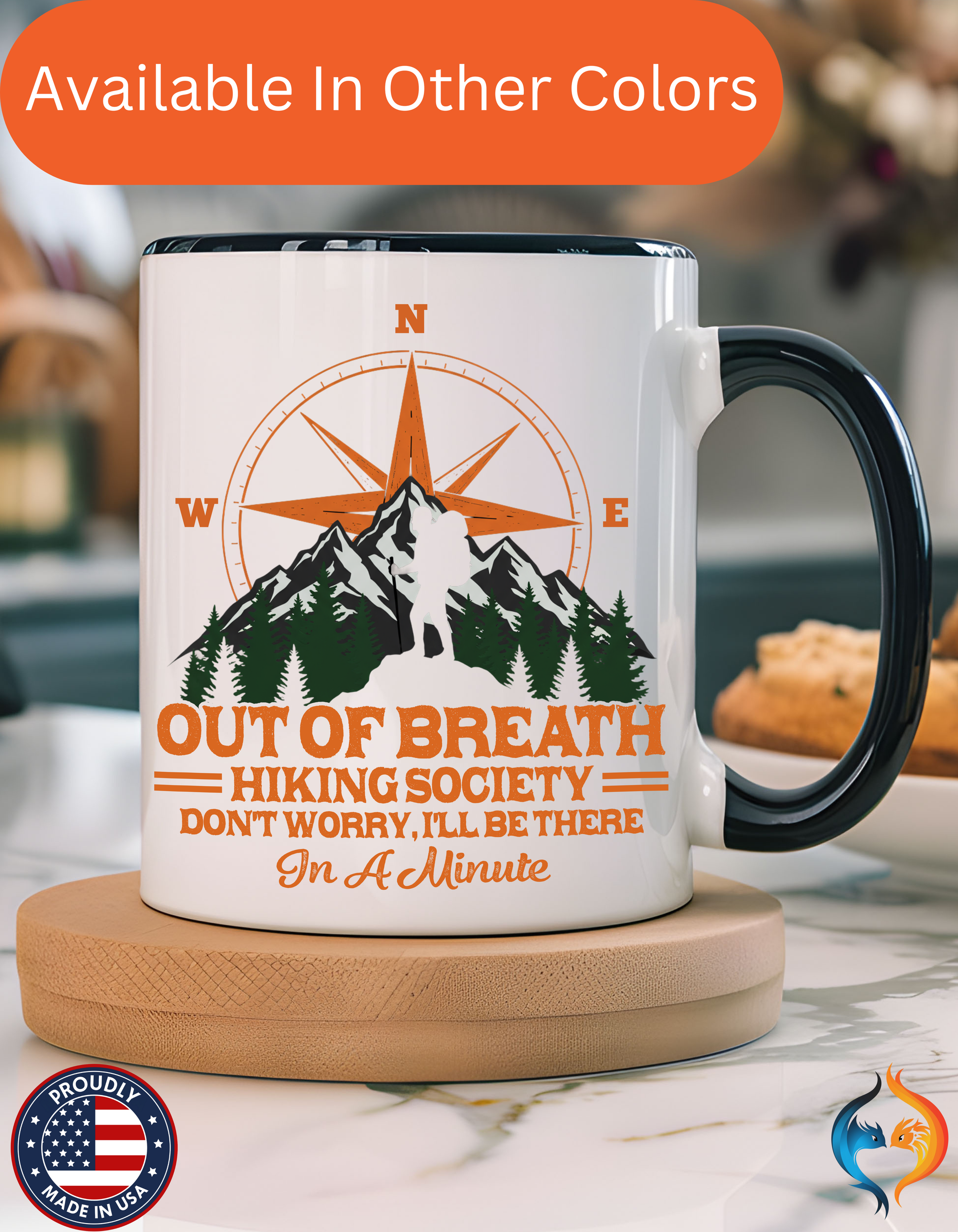 Don t Worry We Will Be There Mug Lifestyle Mockup | Nutty Designs
