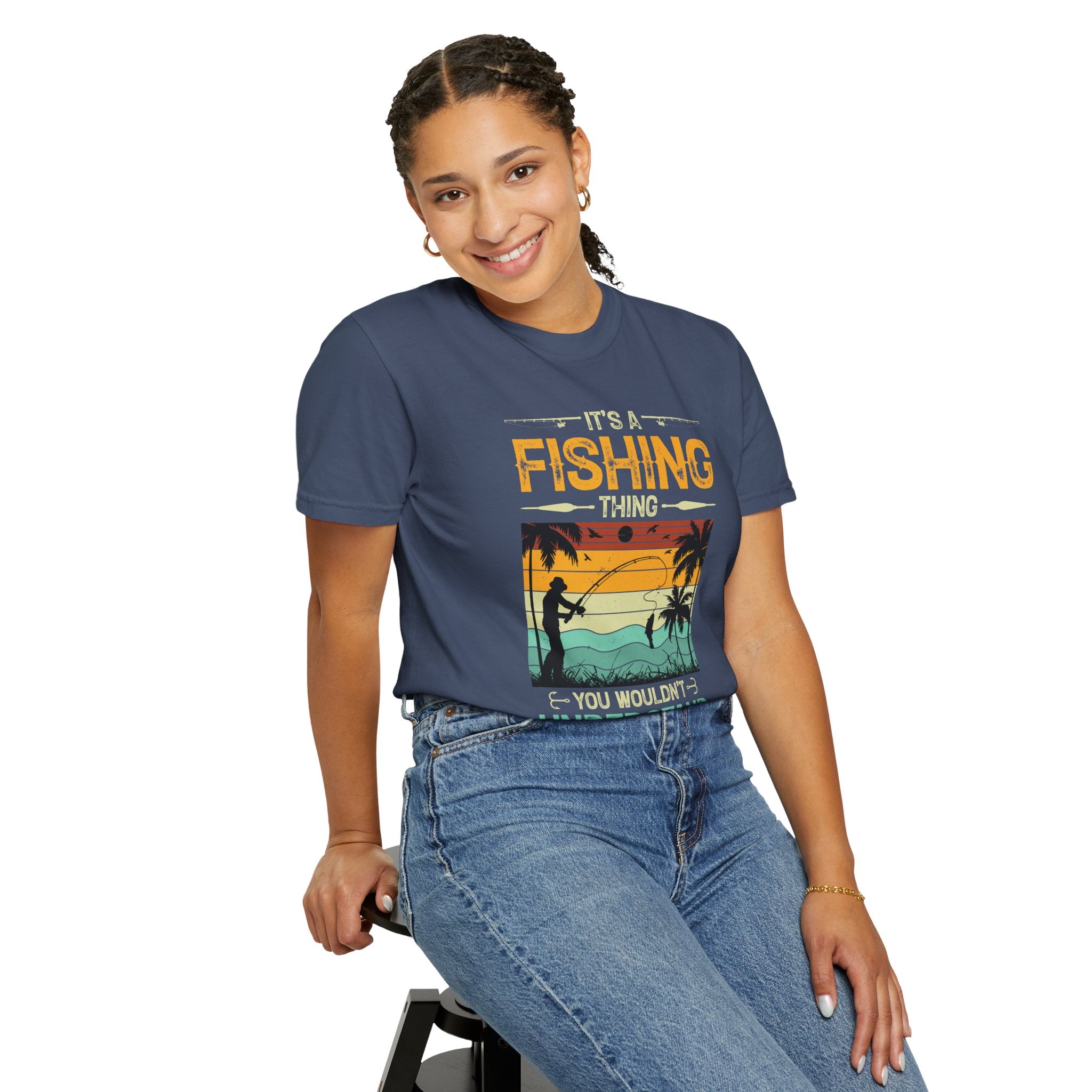 It's A Fishing Thing , You Wouldn't Understand, summer vibes T-Shirt Product Photo | Nutty Designs