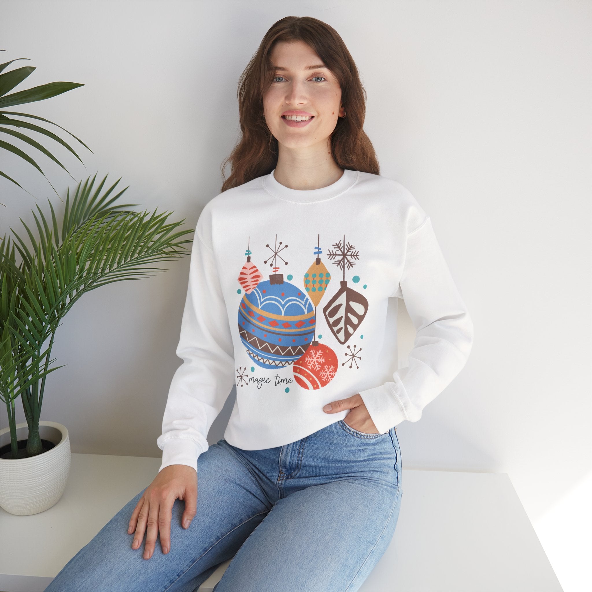 Winter Magic Time Christmas sweatshirt
