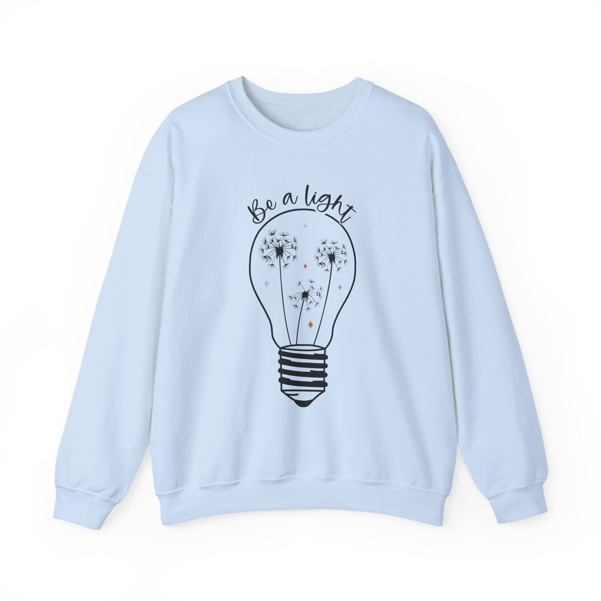 Lightweight Crewneck Sweatshirt - Be a Light Sweatshirt Design