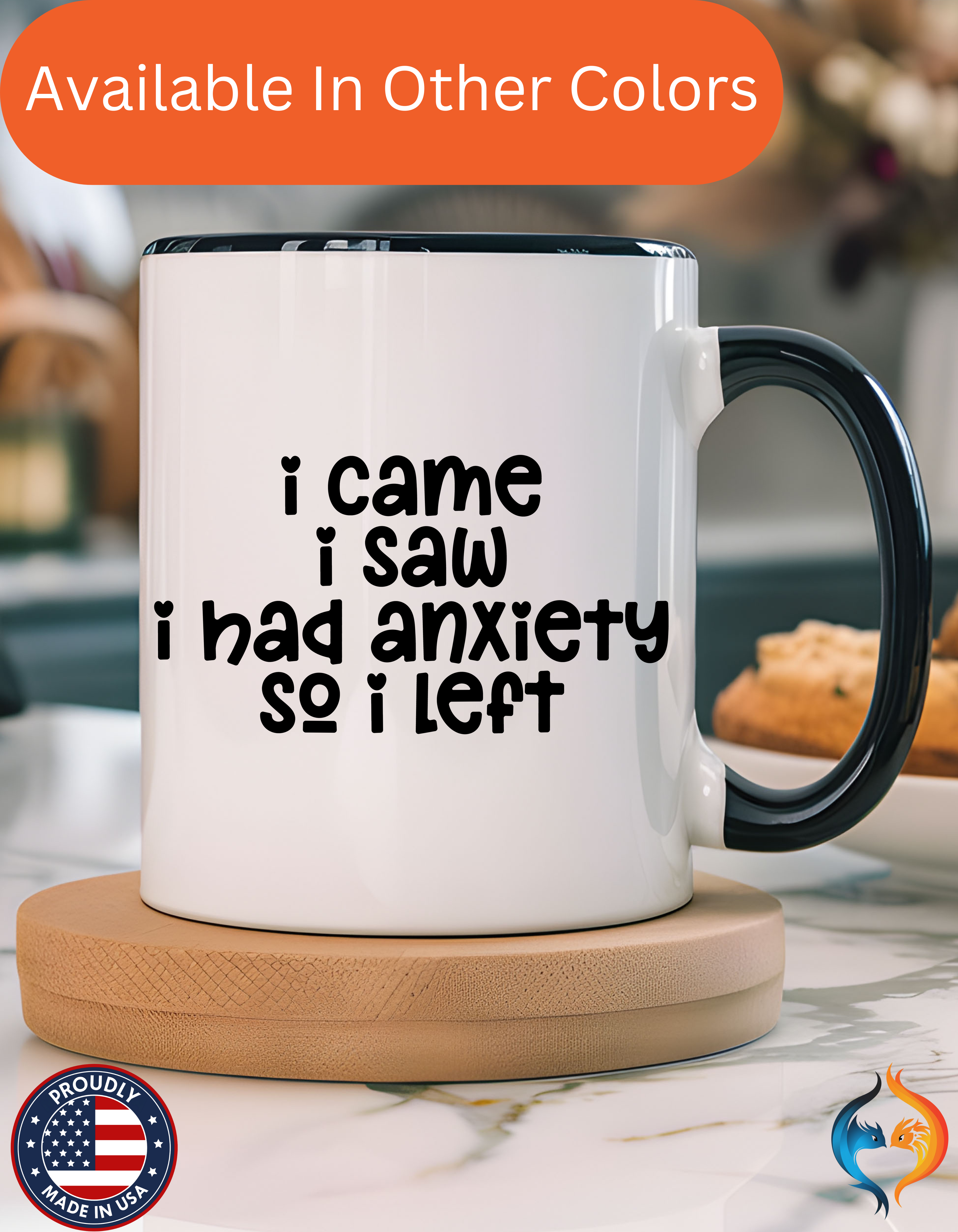 I Came I Saw Mug Product Photo | Nutty Designs