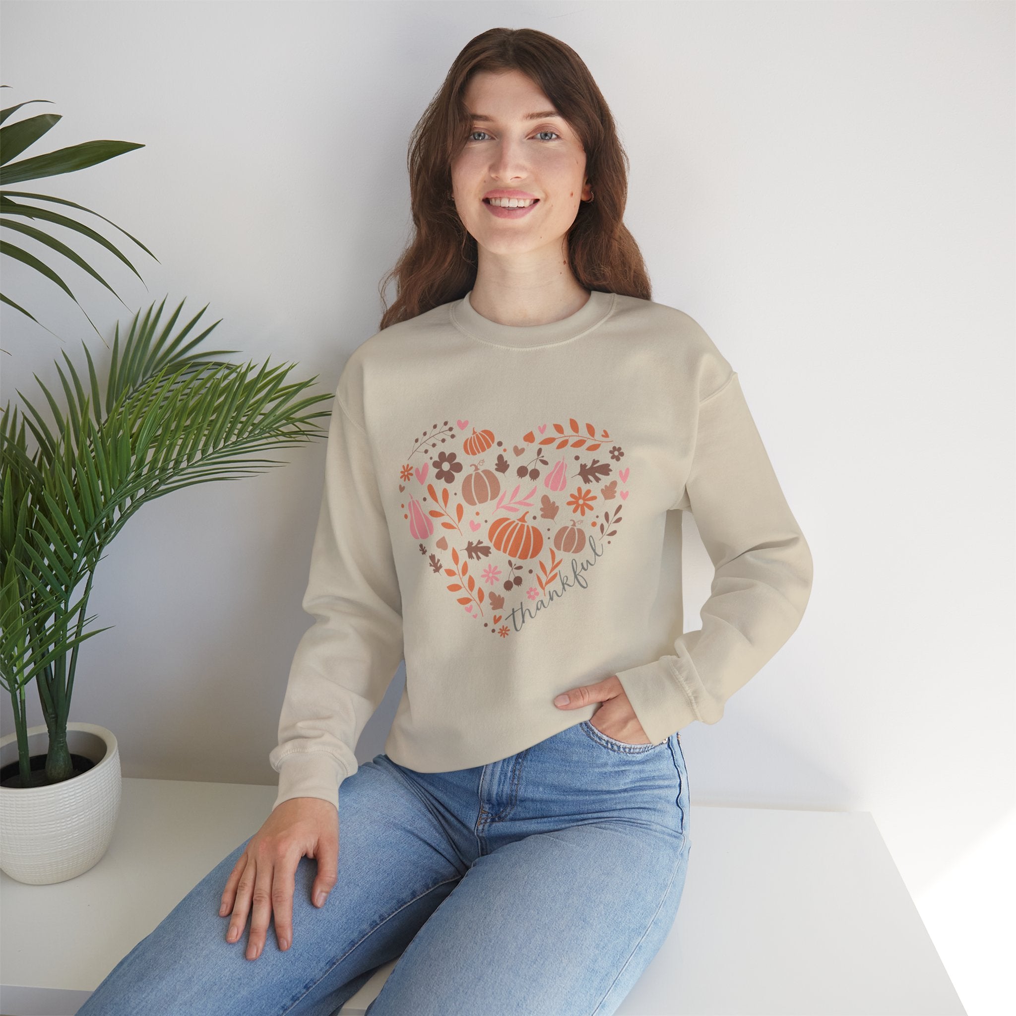Thanksgiving Love Heart sweatshirt