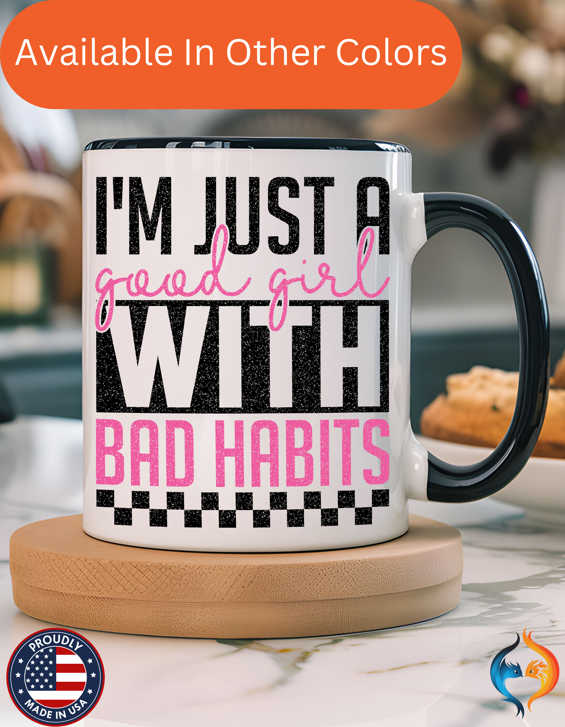 I m Just a Good Girl Mug Product Photo | Nutty Designs