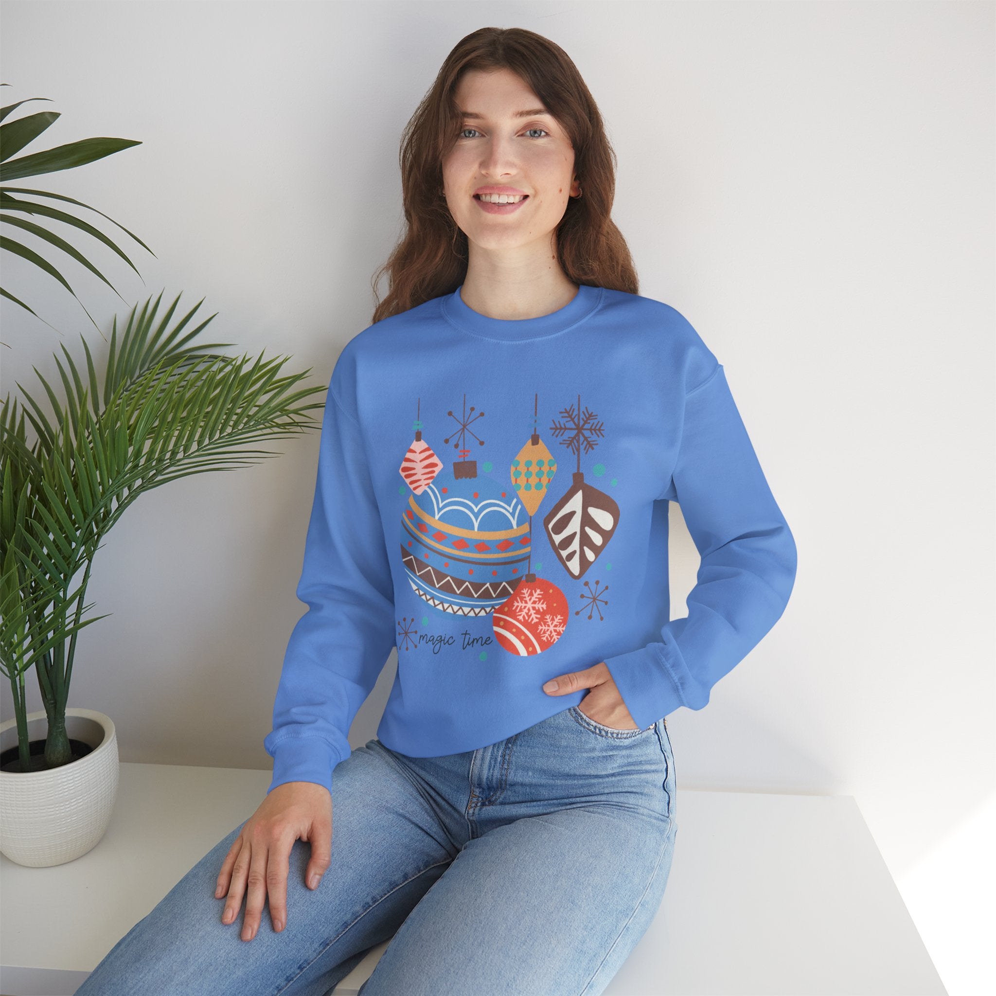 Winter Magic Time Christmas sweatshirt