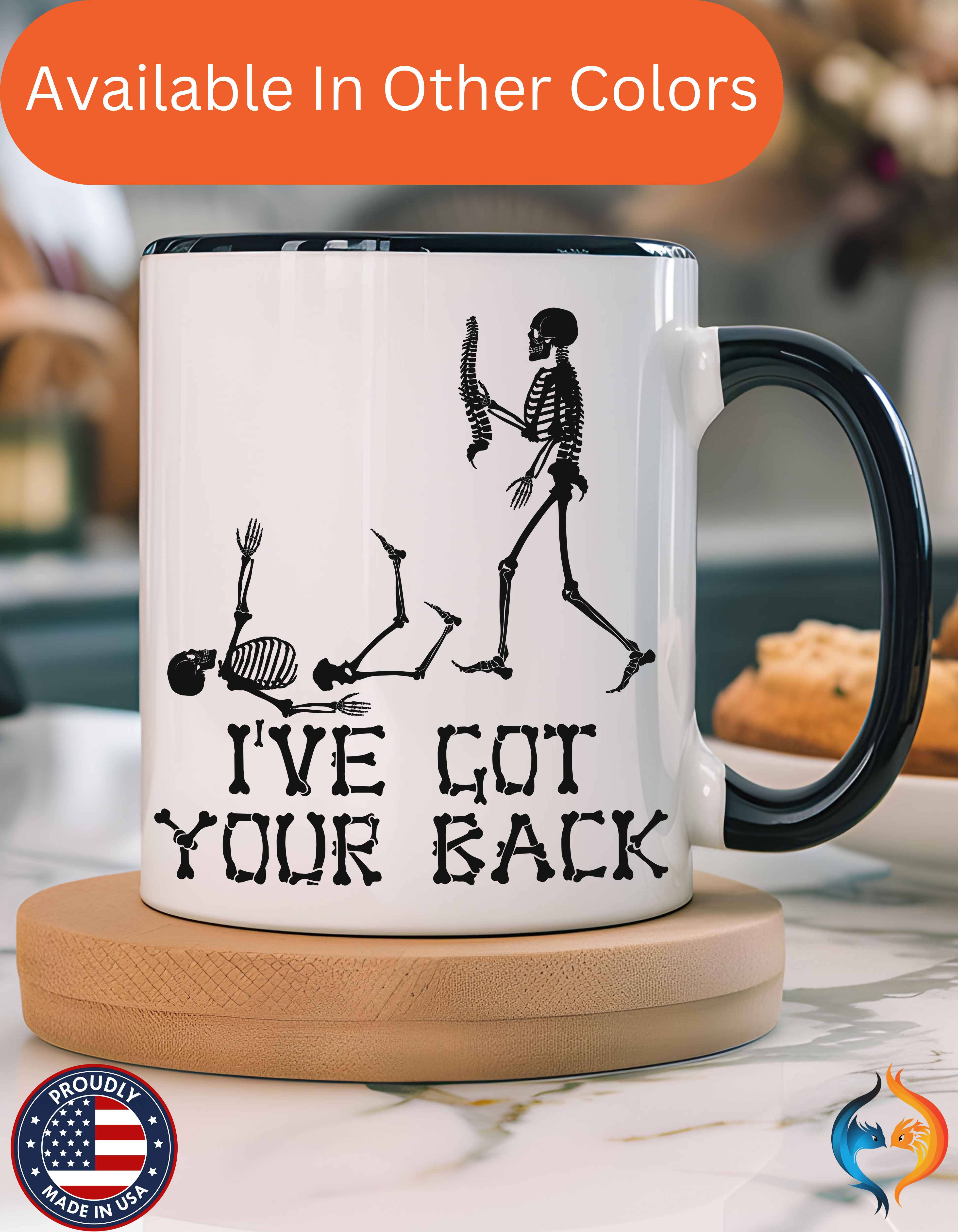 I have Got Your Back Mug Lifestyle Mockup | Nutty Designs