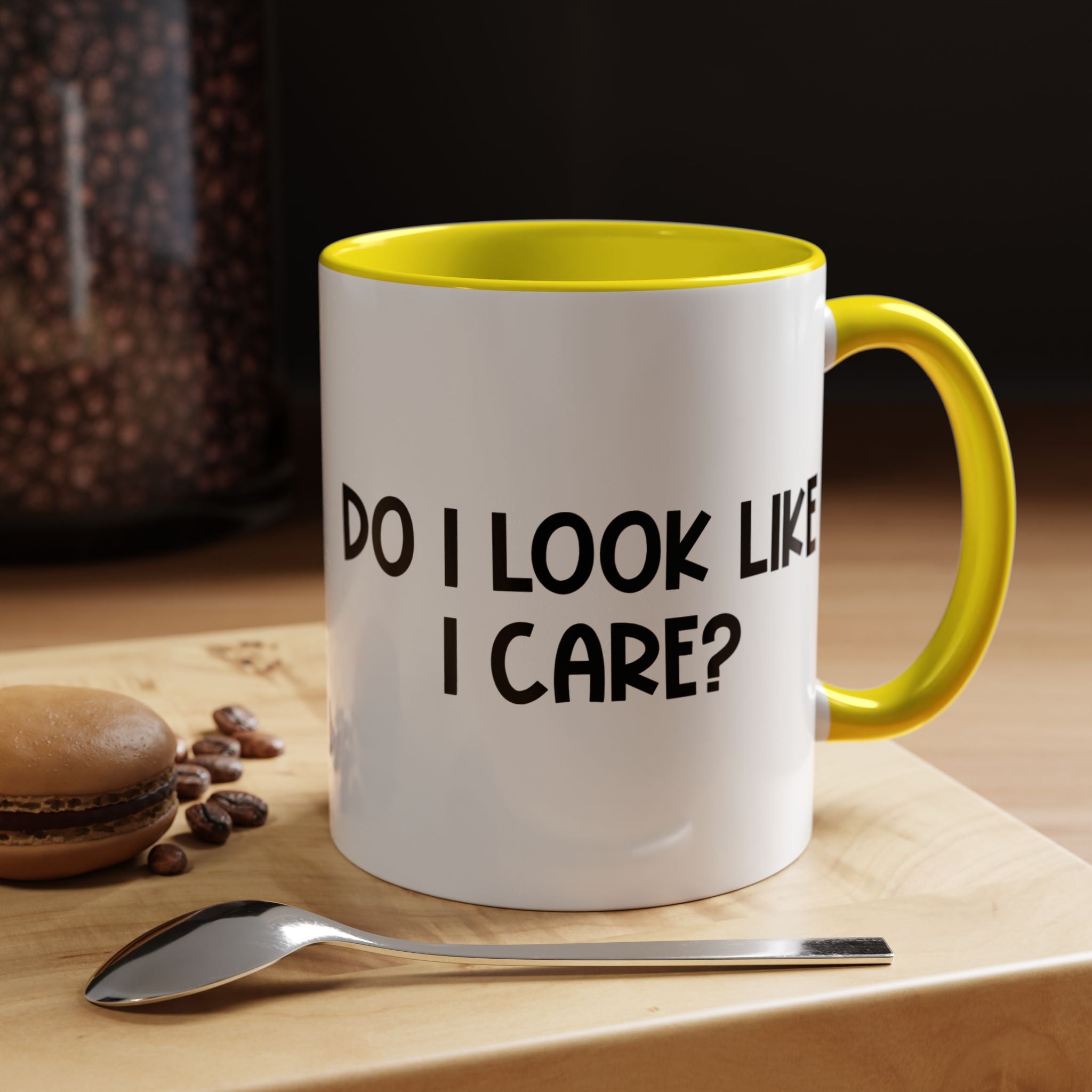 Do I Look Like I Care | Funny Coffee Mug, Sarcastic Tea Cup, Unique Gift Idea