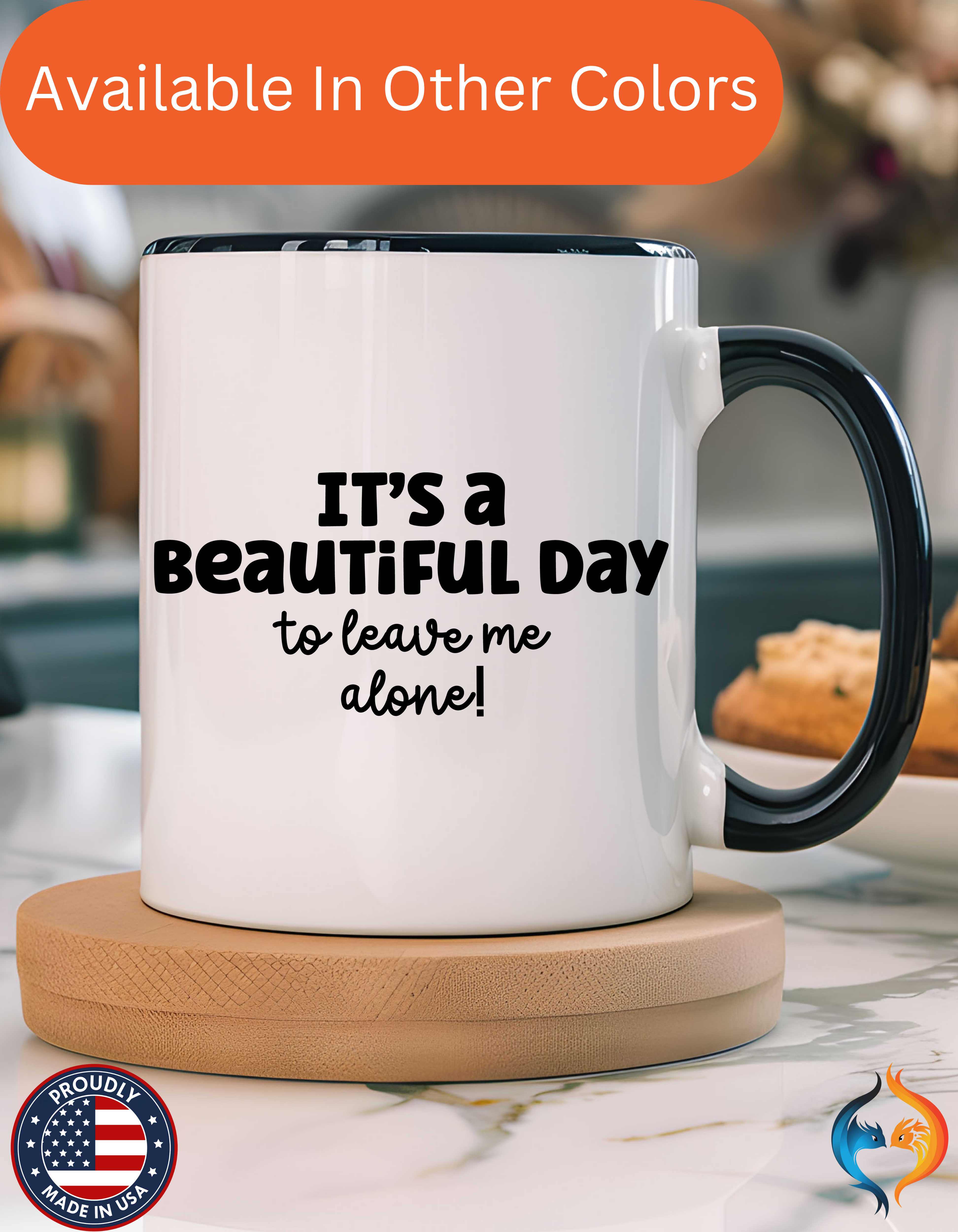 Its a Beautiful Day Mug Product Photo | Nutty Designs