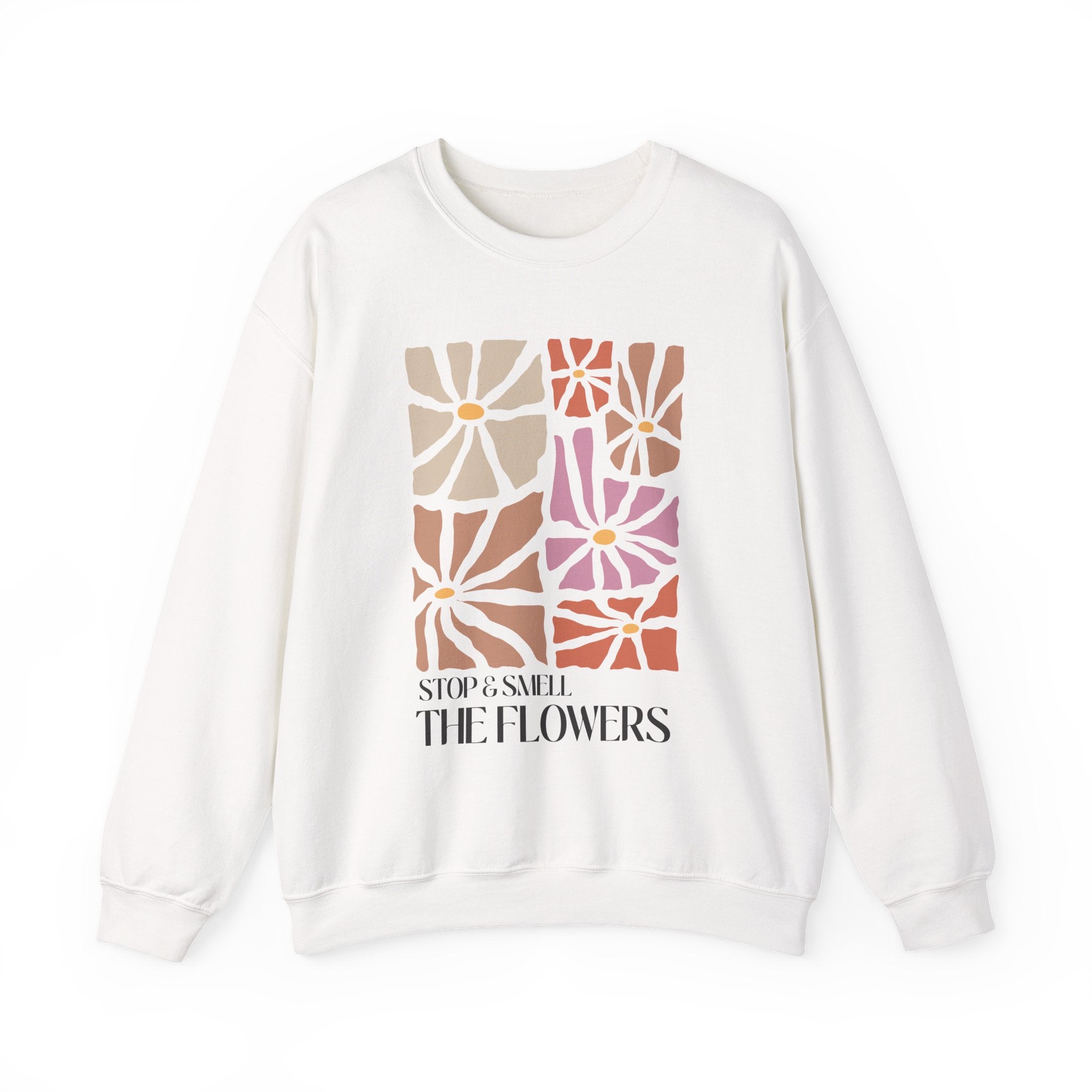 Boho Stop & Smell Flowers sweatshirt
