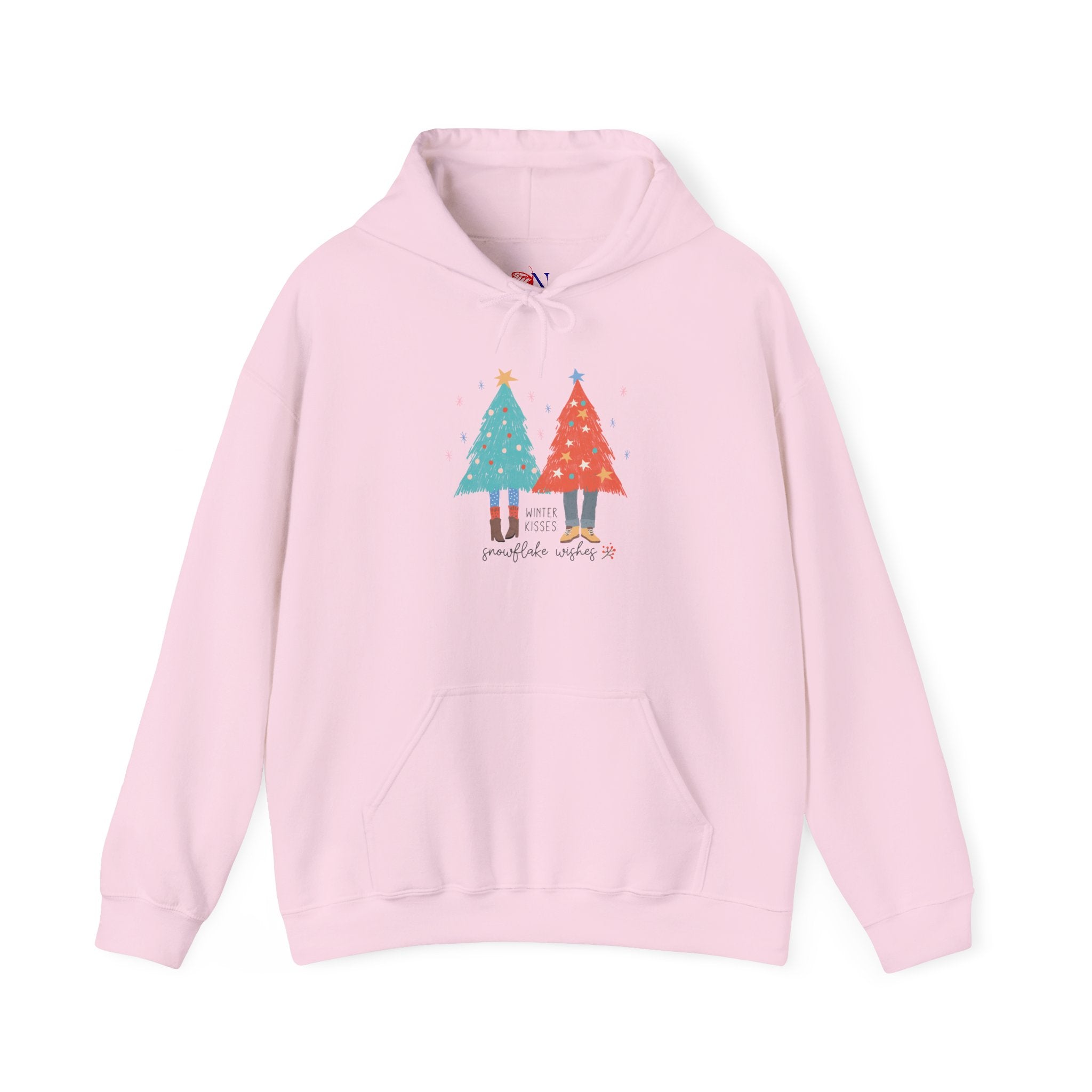 Winter Kisses Snowflake Wishes Hoodie