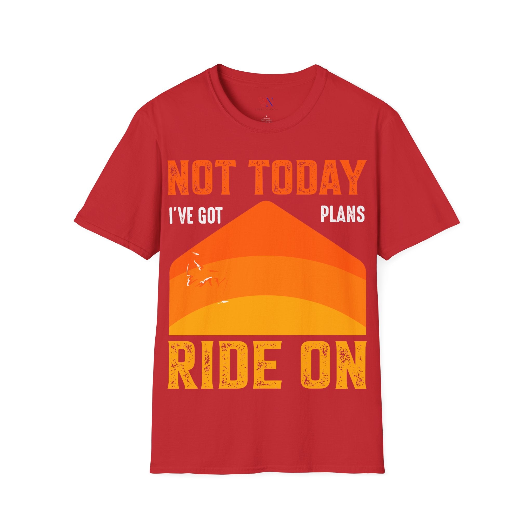 Not Today, I've Got Plans, Ride On, Biking Retro style gift Tshirt, Bikers Tee, Bike Lover Gift, Bicycle Sport, Gift for him Unisex T-shirt