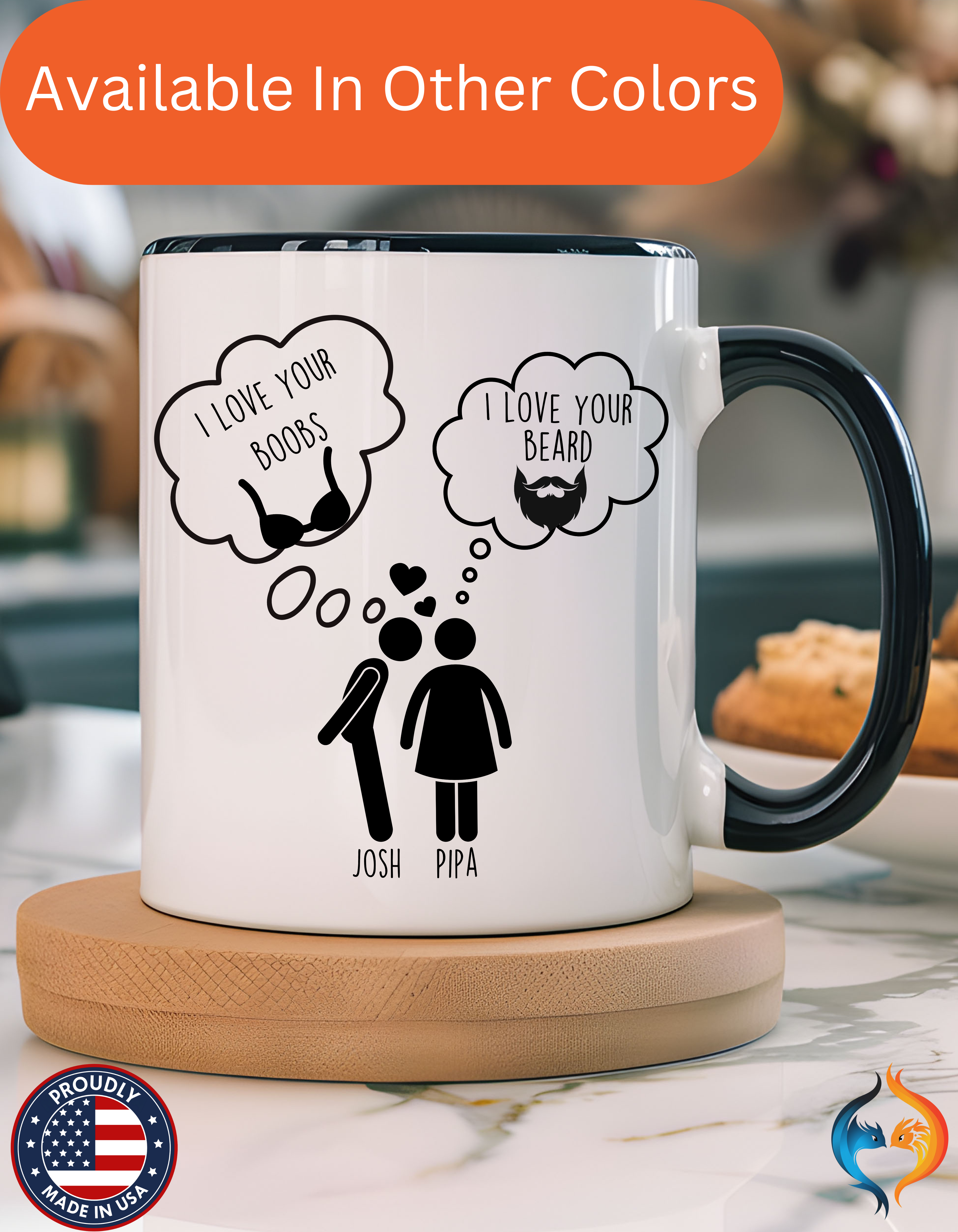 Love Your Beard Mug Product Photo | Nutty Designs