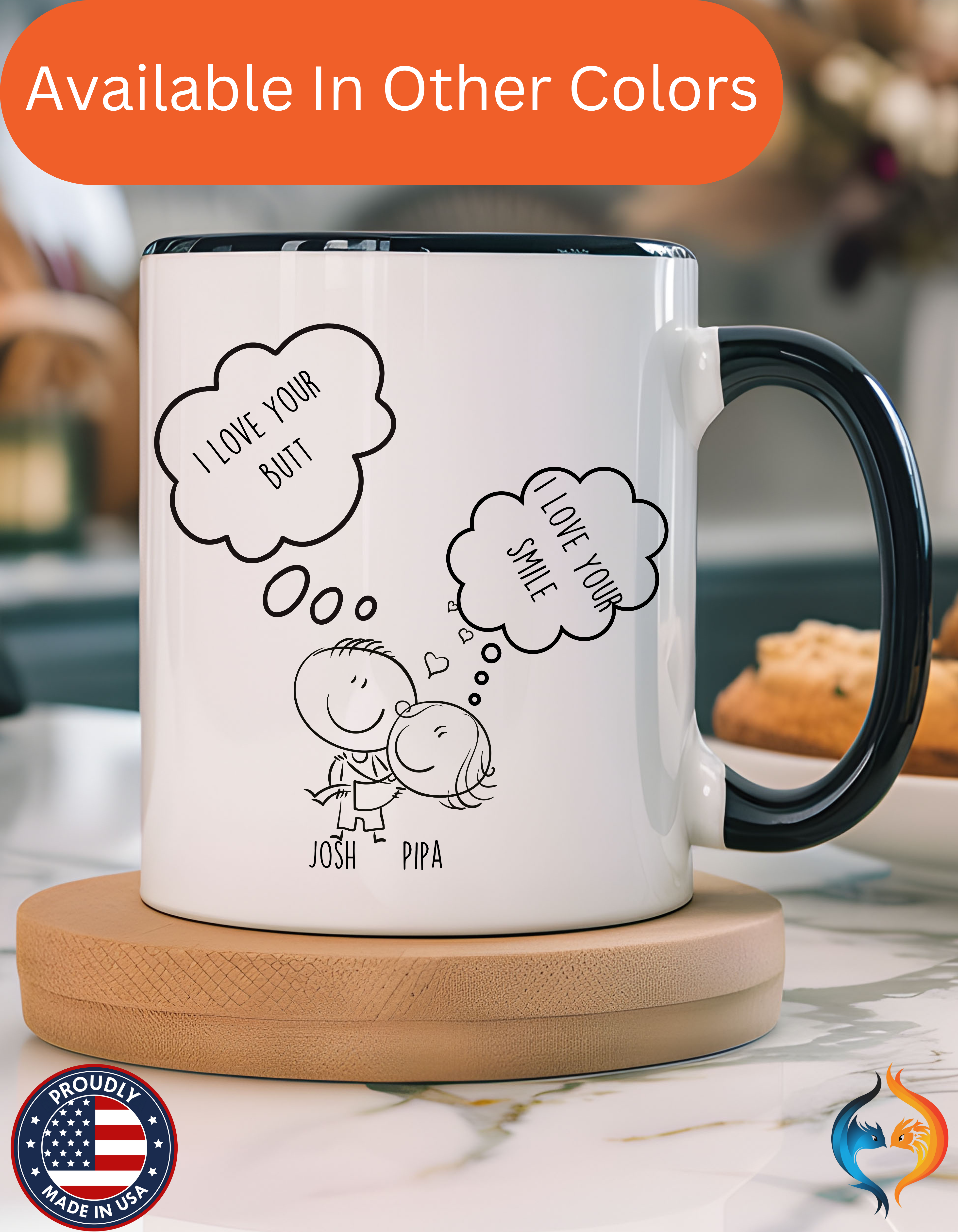 Love Your Butt Mug Product Photo | Nutty Designs