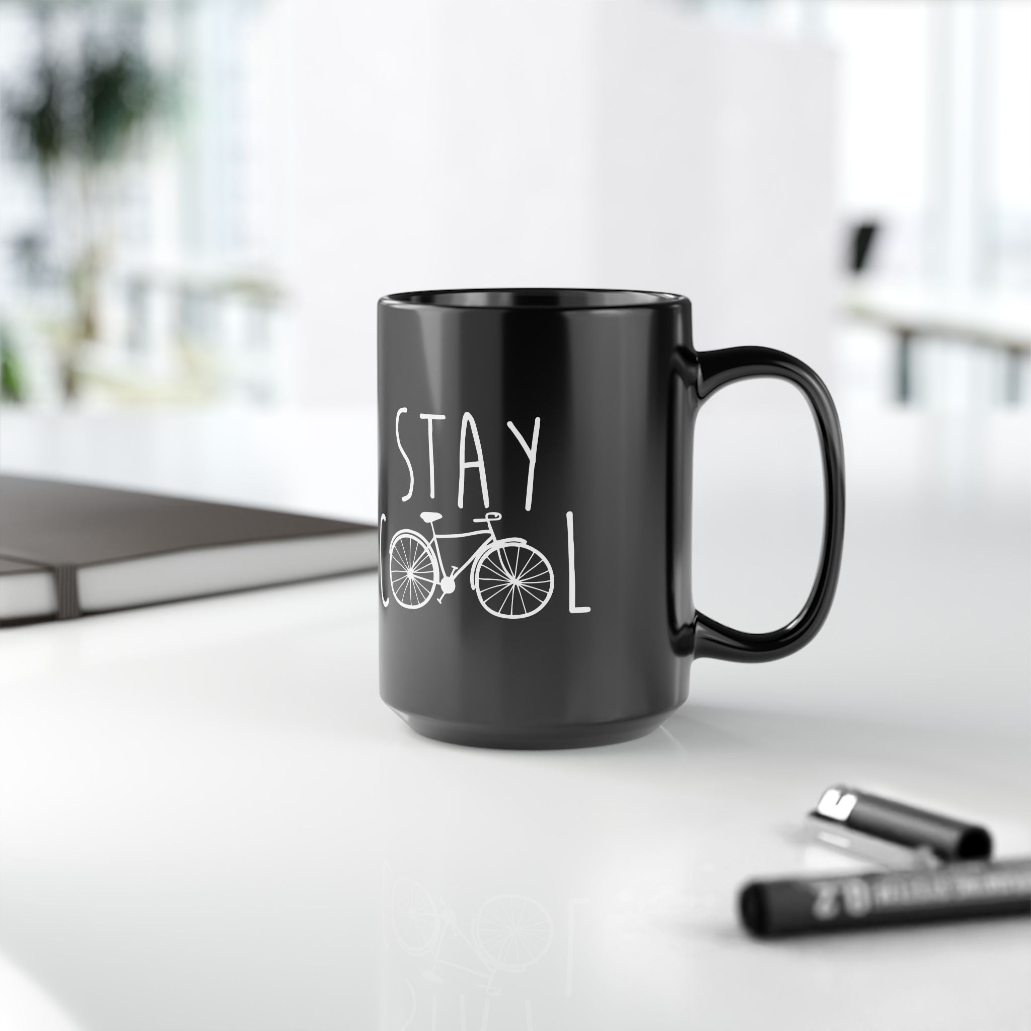 Stay Cool | Funny Coffee Mug, Sarcastic Tea Cup, Unique Gift Idea
