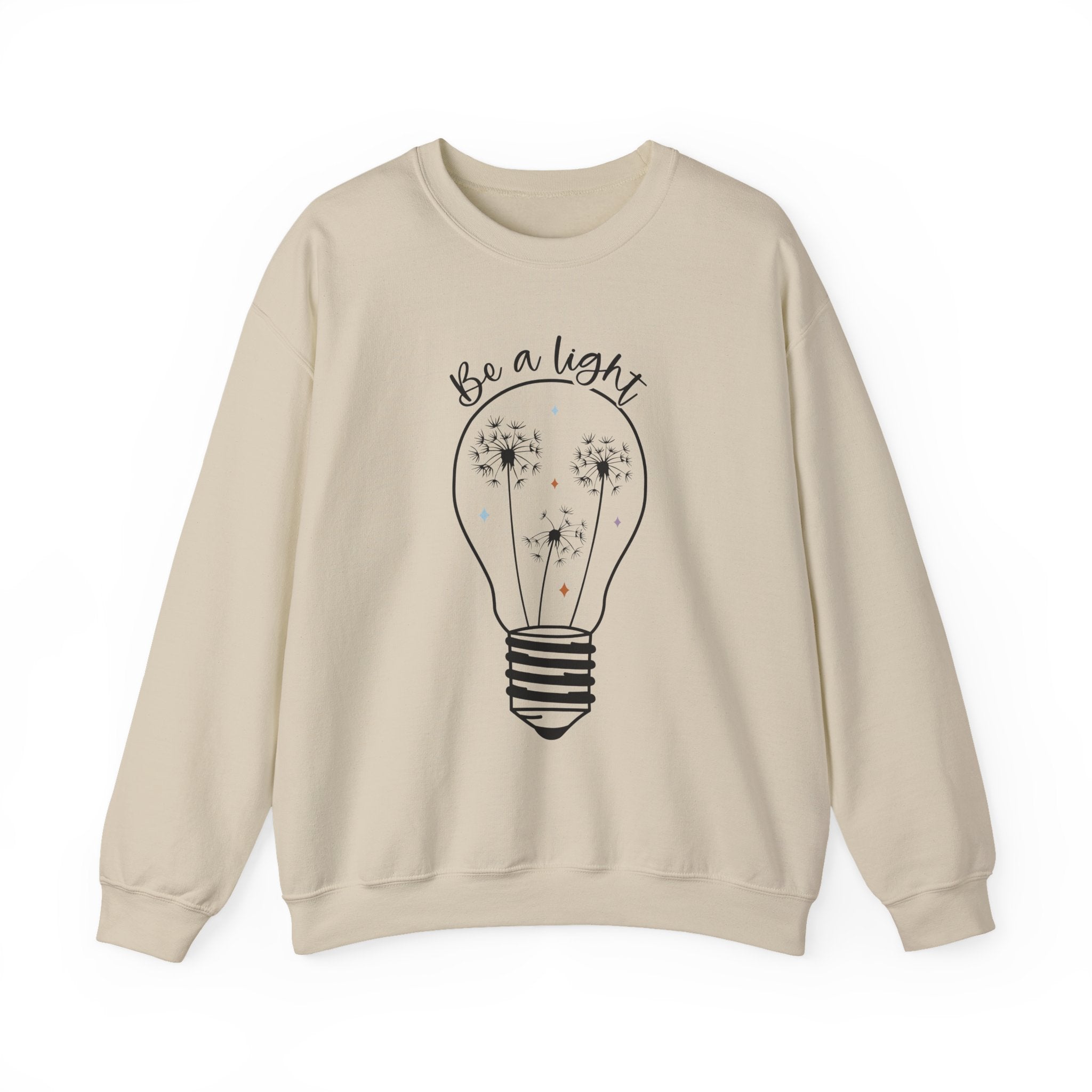 Lightweight Crewneck Sweatshirt - Be a Light Sweatshirt Design