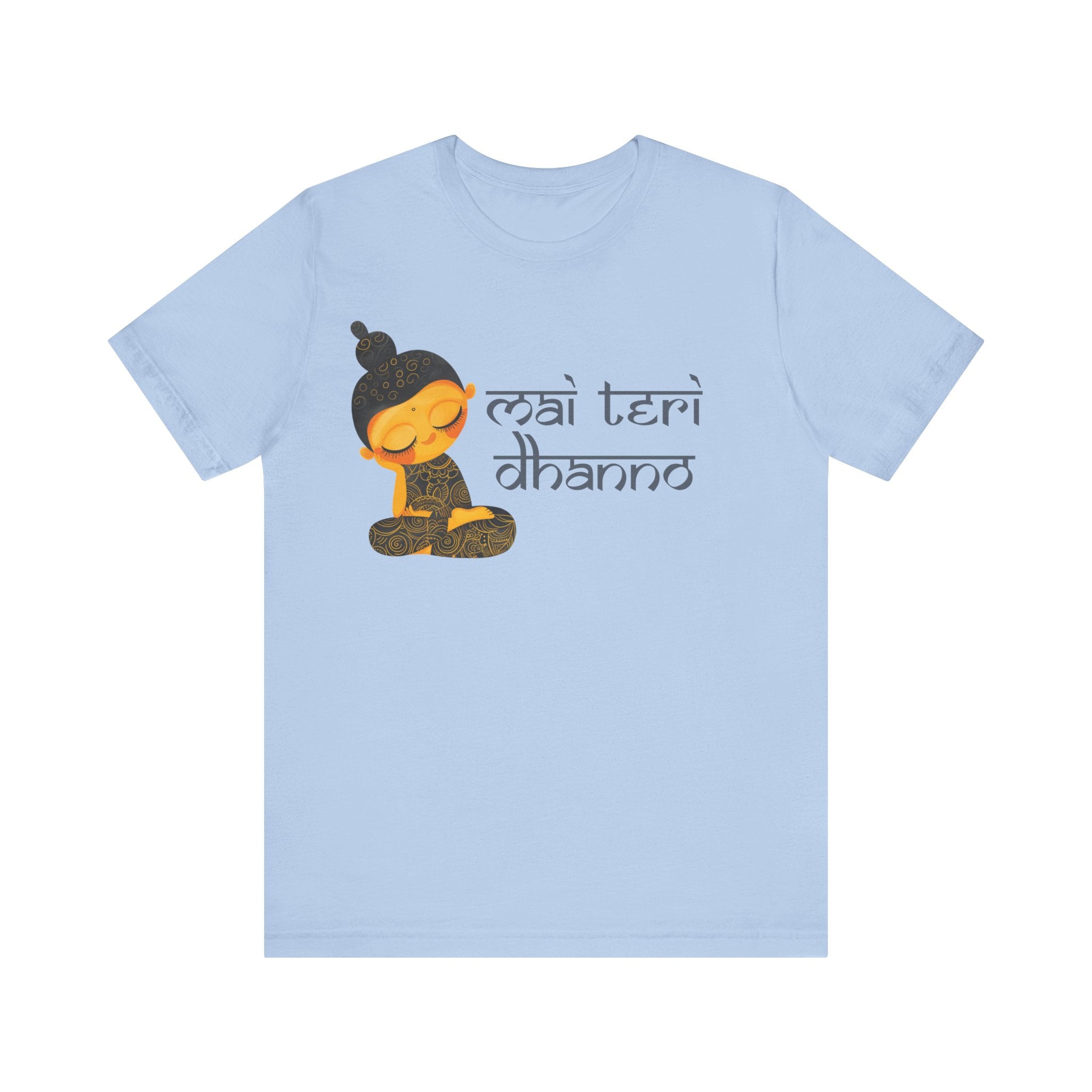 Mai Teri Dhanno Desi Funny Tshirt/T-shirt Unisex Jersey Short Sleeve Tee