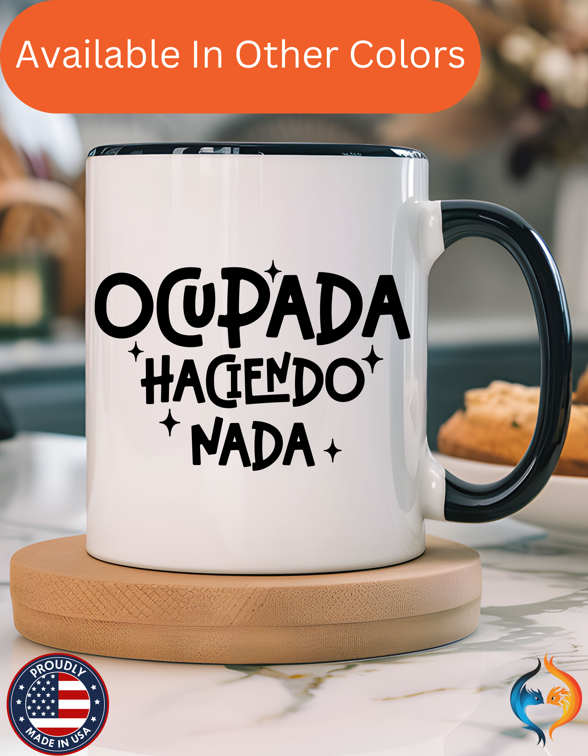Ocupada Haciendo Nada Mug Product Photo | Nutty Designs