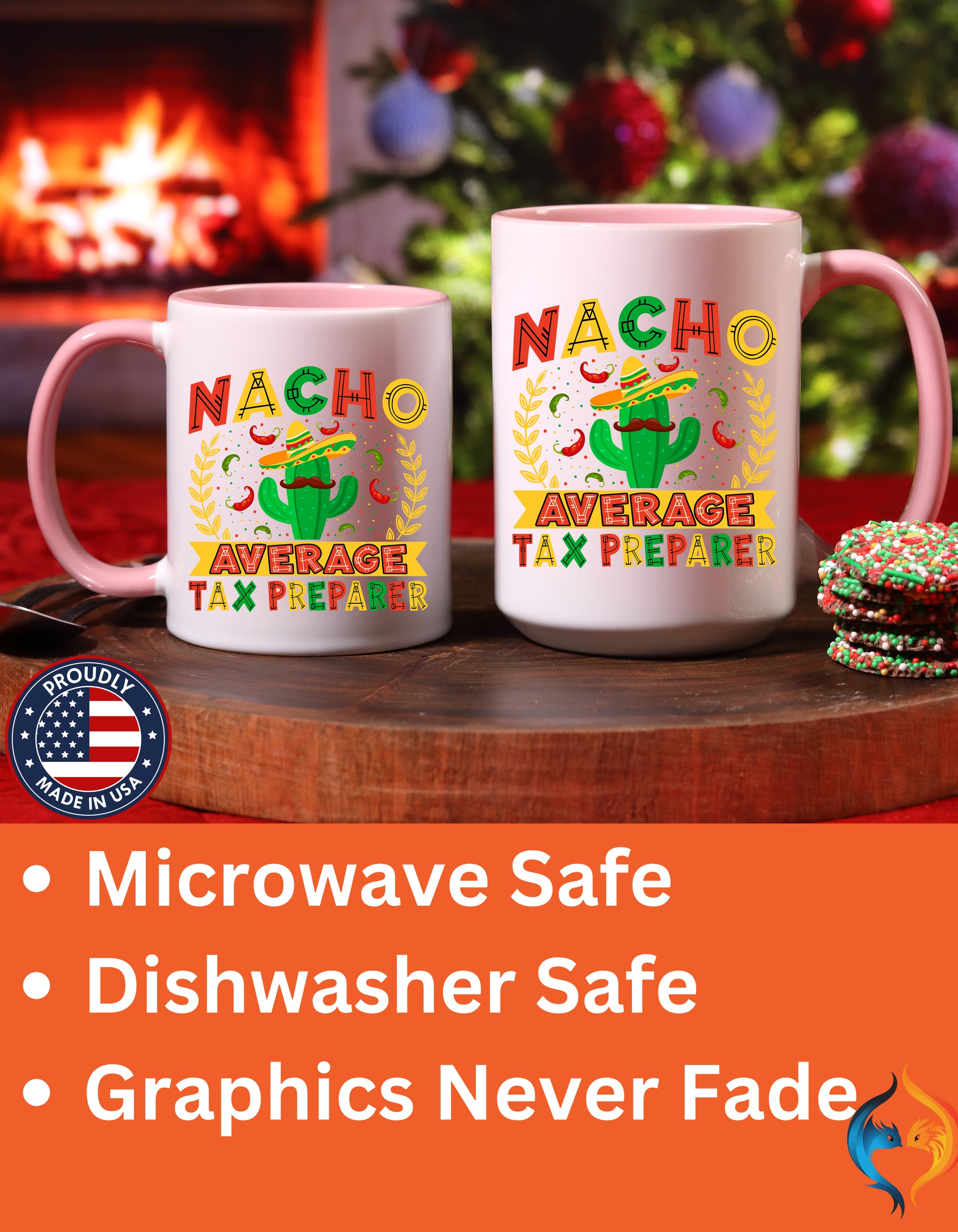 Nacho Average Tax Preparer, Biking Lover Mug Lifestyle Mockup | Nutty Designs