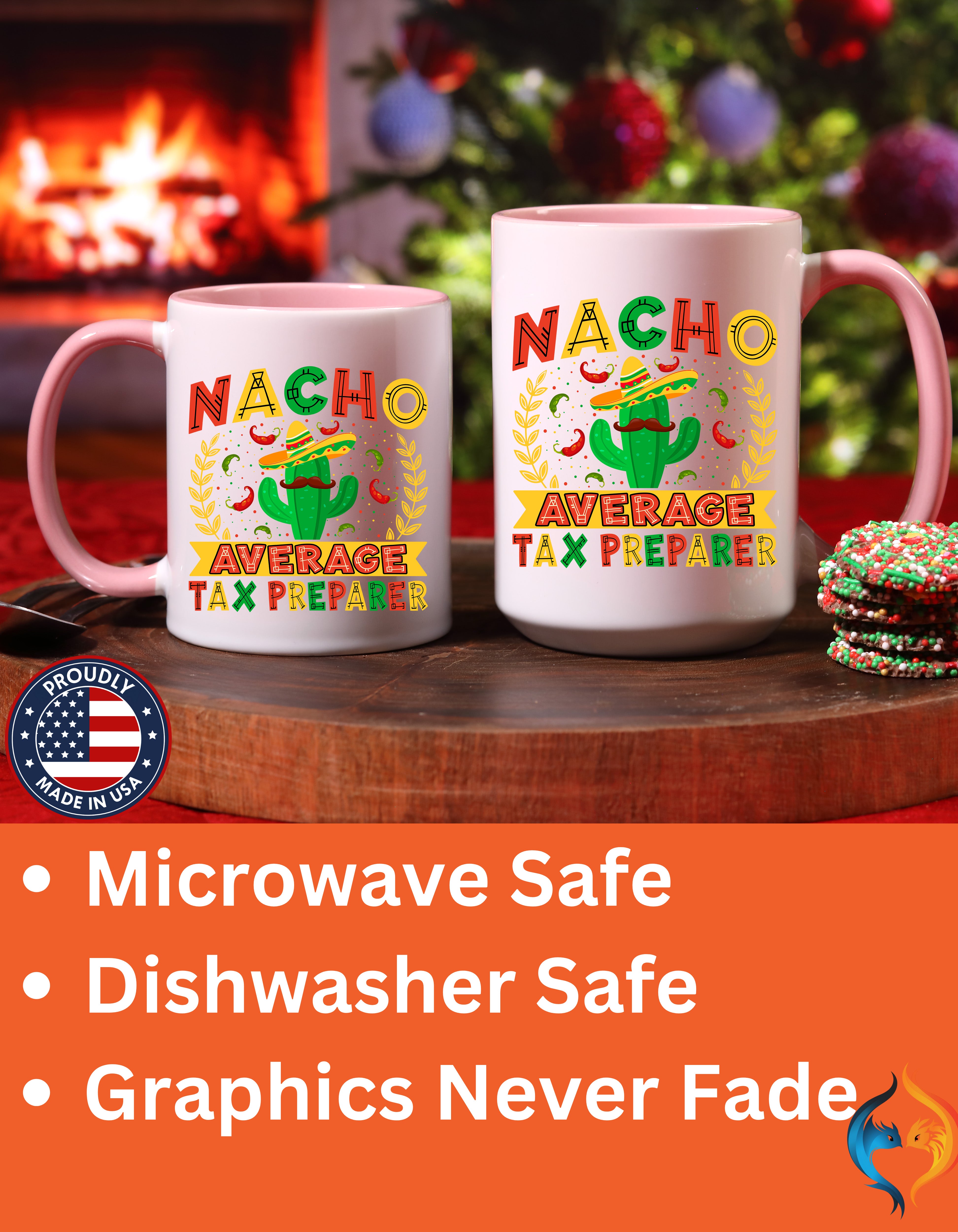 Nacho Average Tax Preparer, Biking Lover Mug Lifestyle Mockup | Nutty Designs