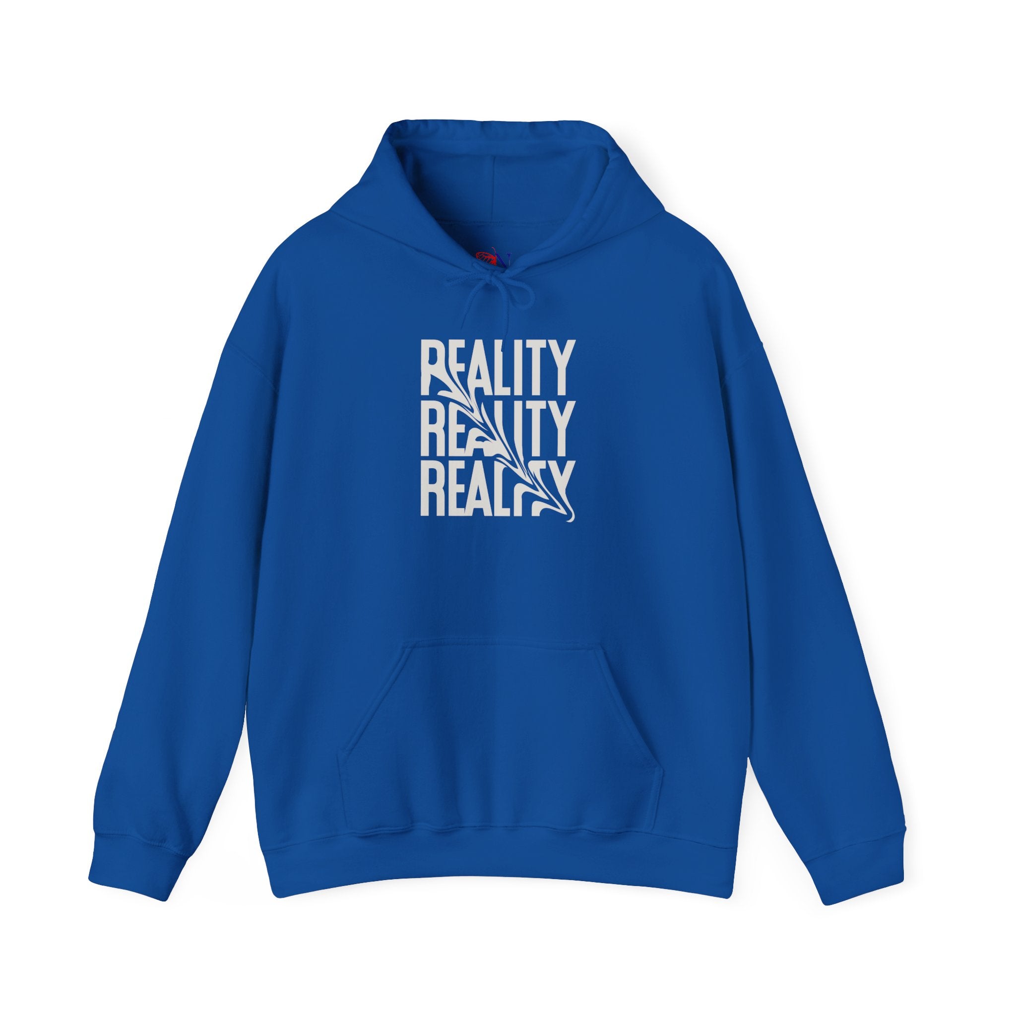 Reality Repeat Hoodie – Graphic Text Streetwear Pullover